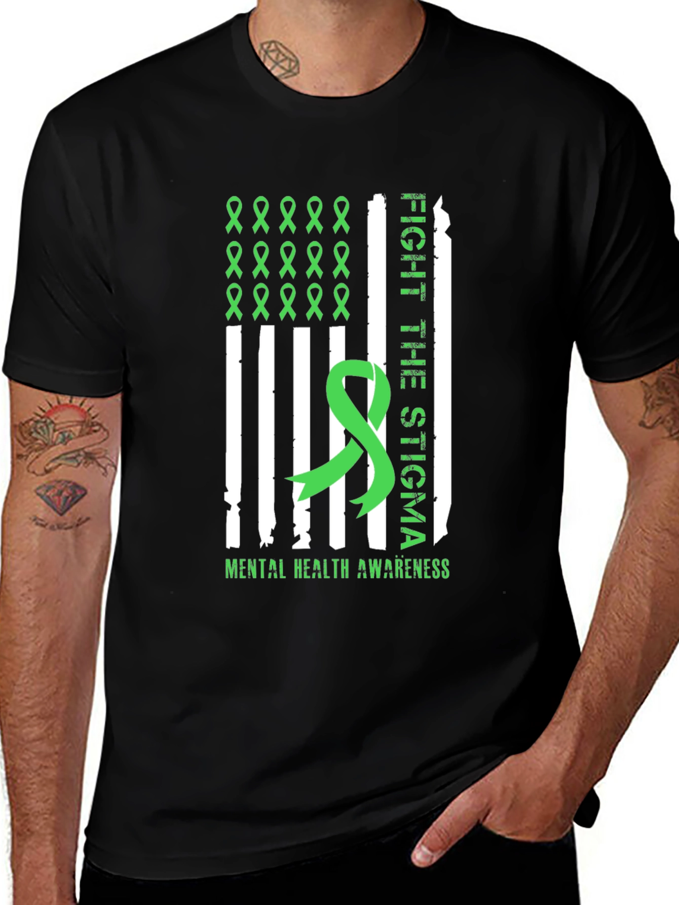 Mental Health Awareness Tee - Fight the Stigma