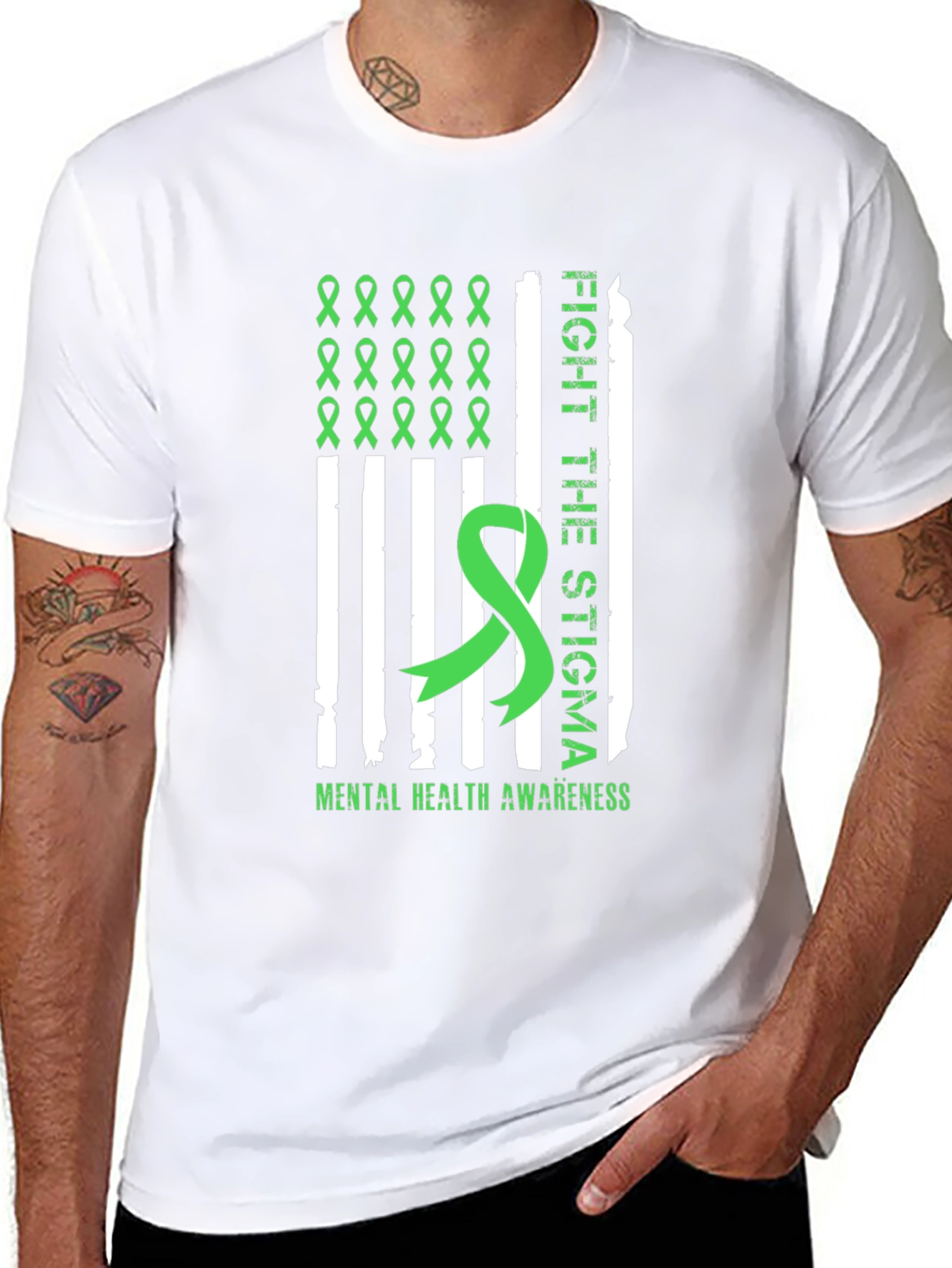 Mental Health Awareness Tee - Fight the Stigma