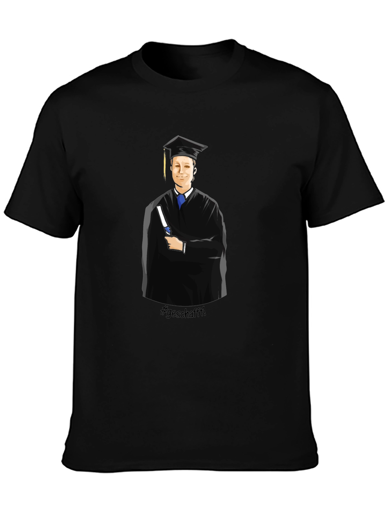 Graduation T-Shirt - #geschafft!