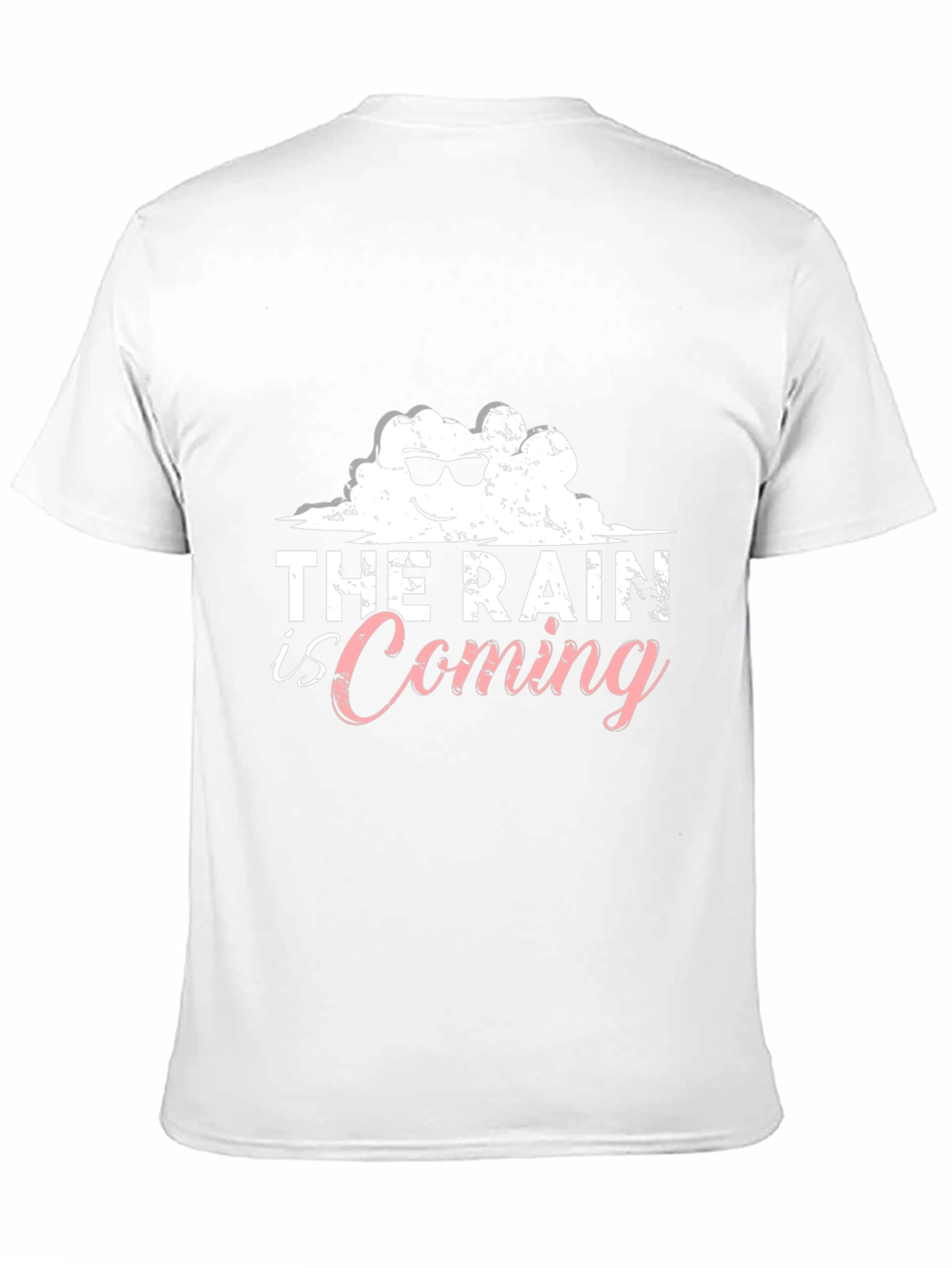 The Rain is Coming Black T-Shirt