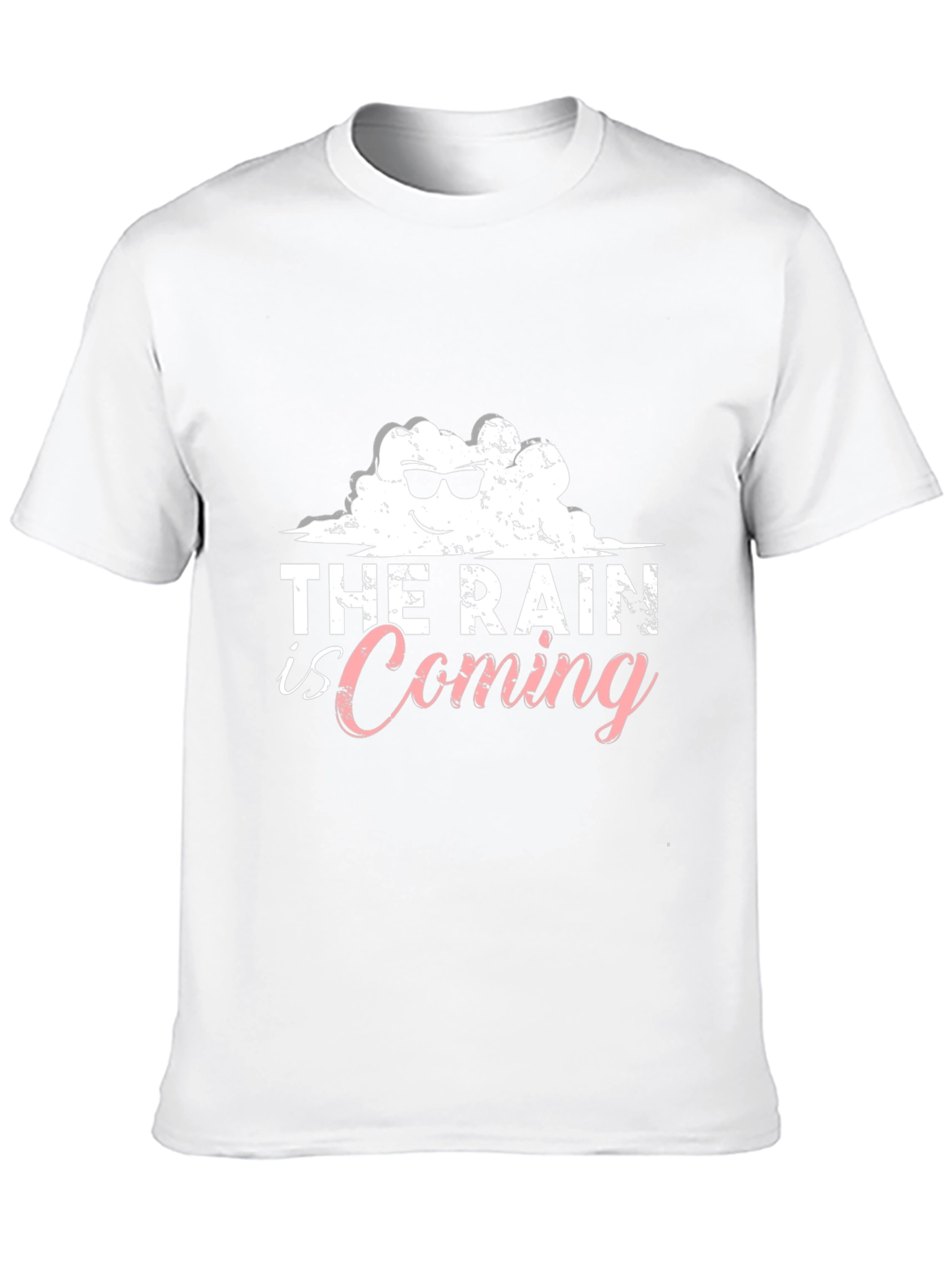 The Rain is Coming Black T-Shirt