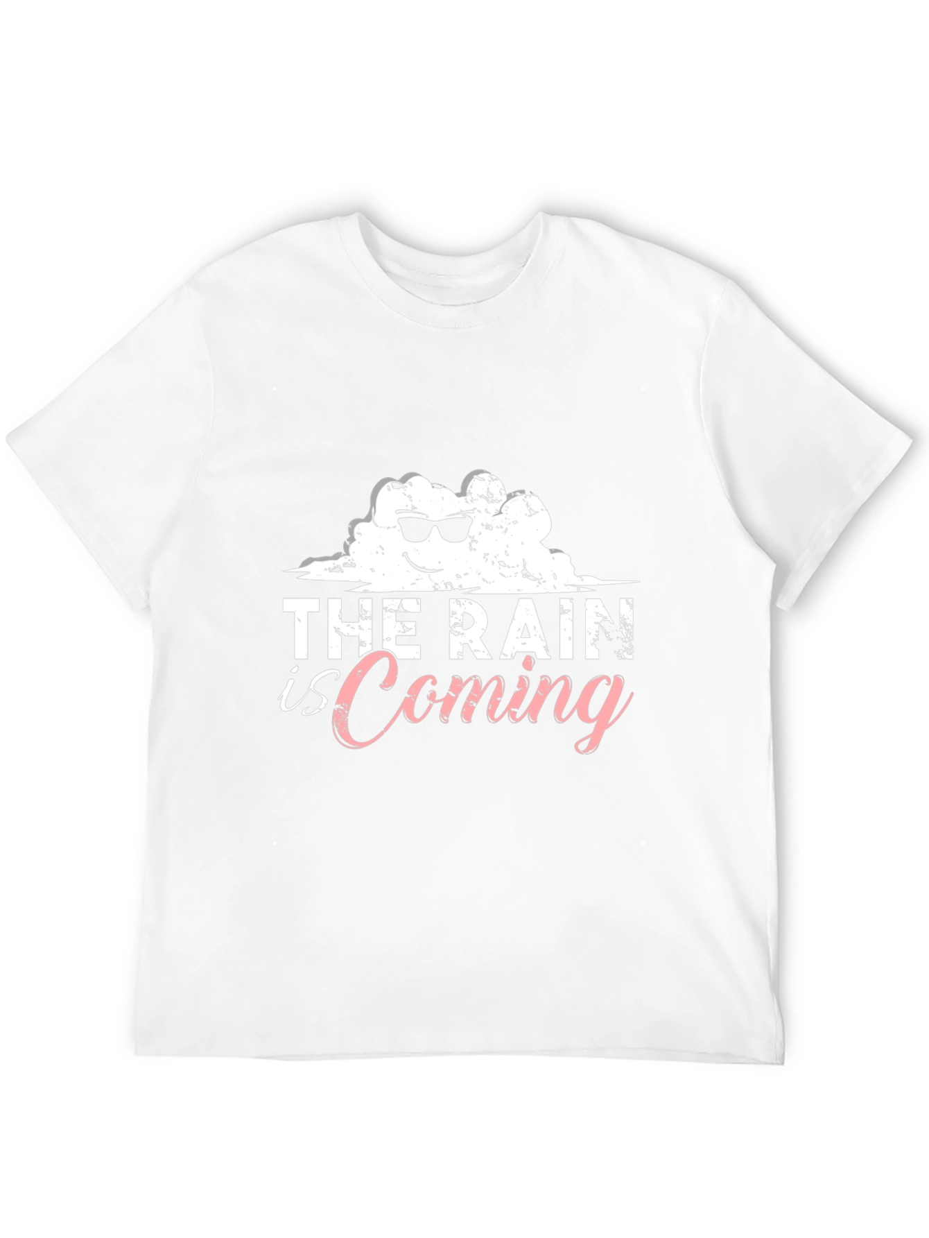 The Rain is Coming Black T-Shirt