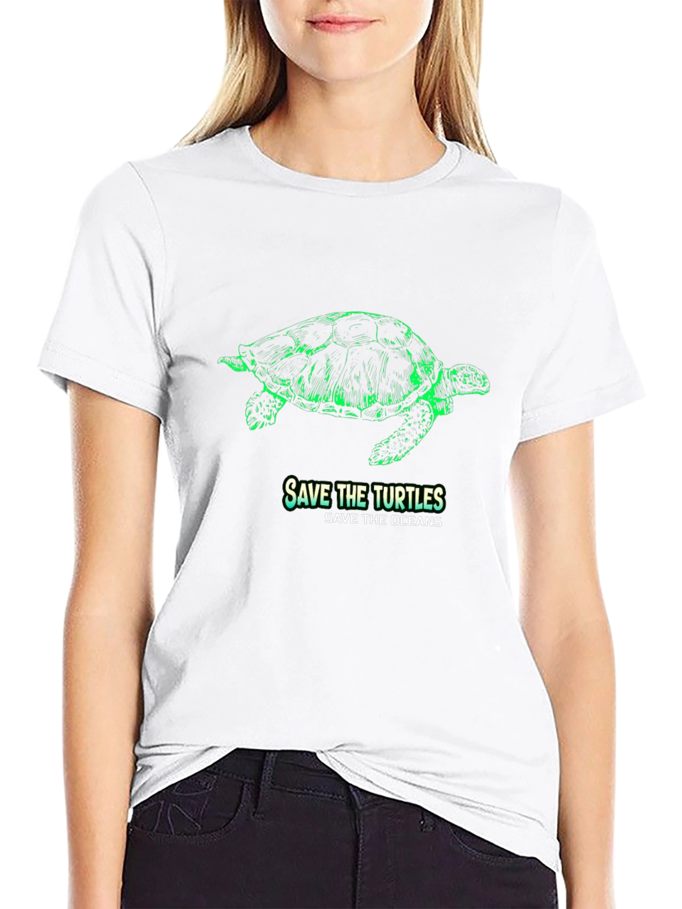Save the Turtles Graphic Tee