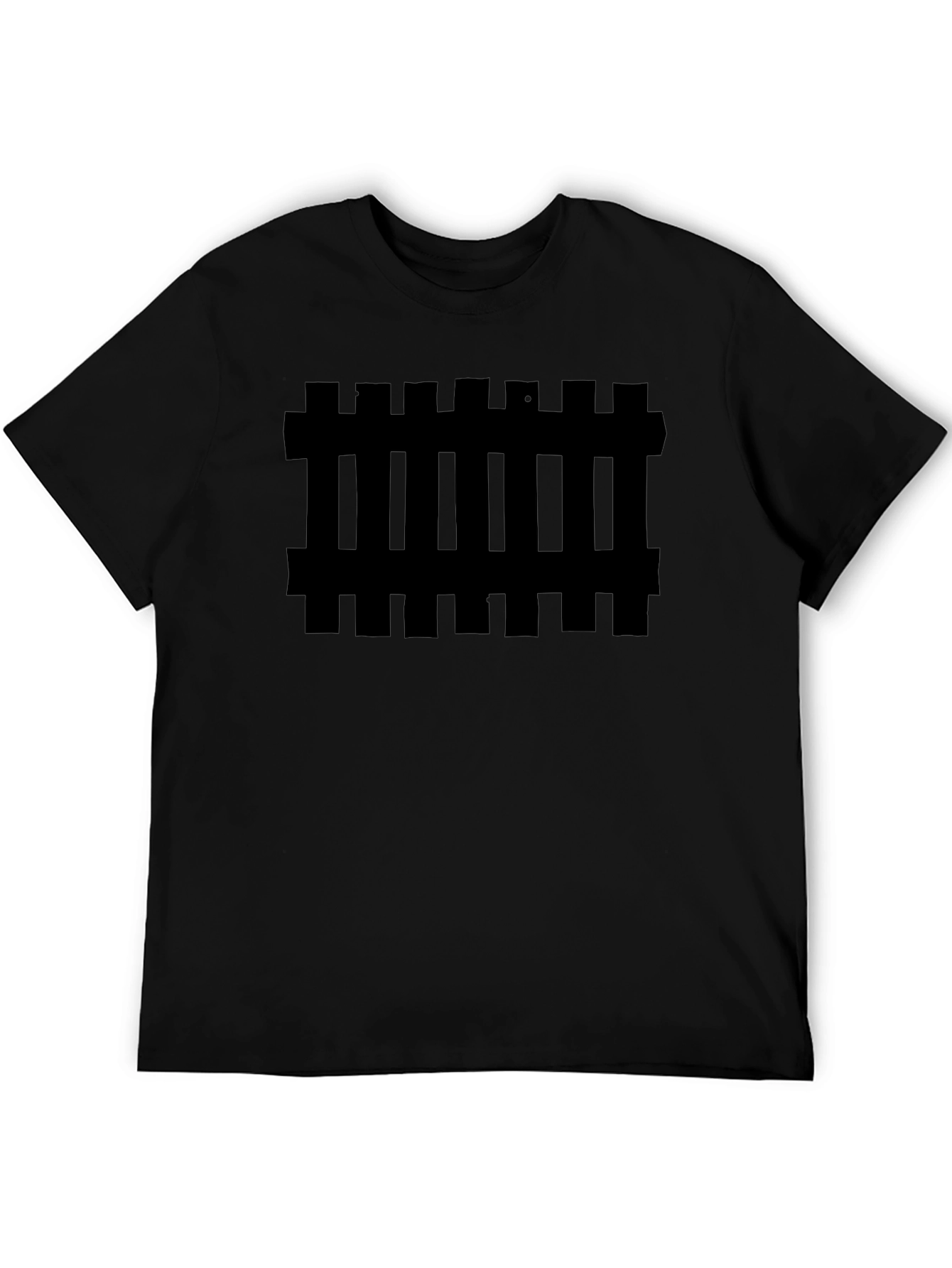 Mens Graphic Tee - Fence Design