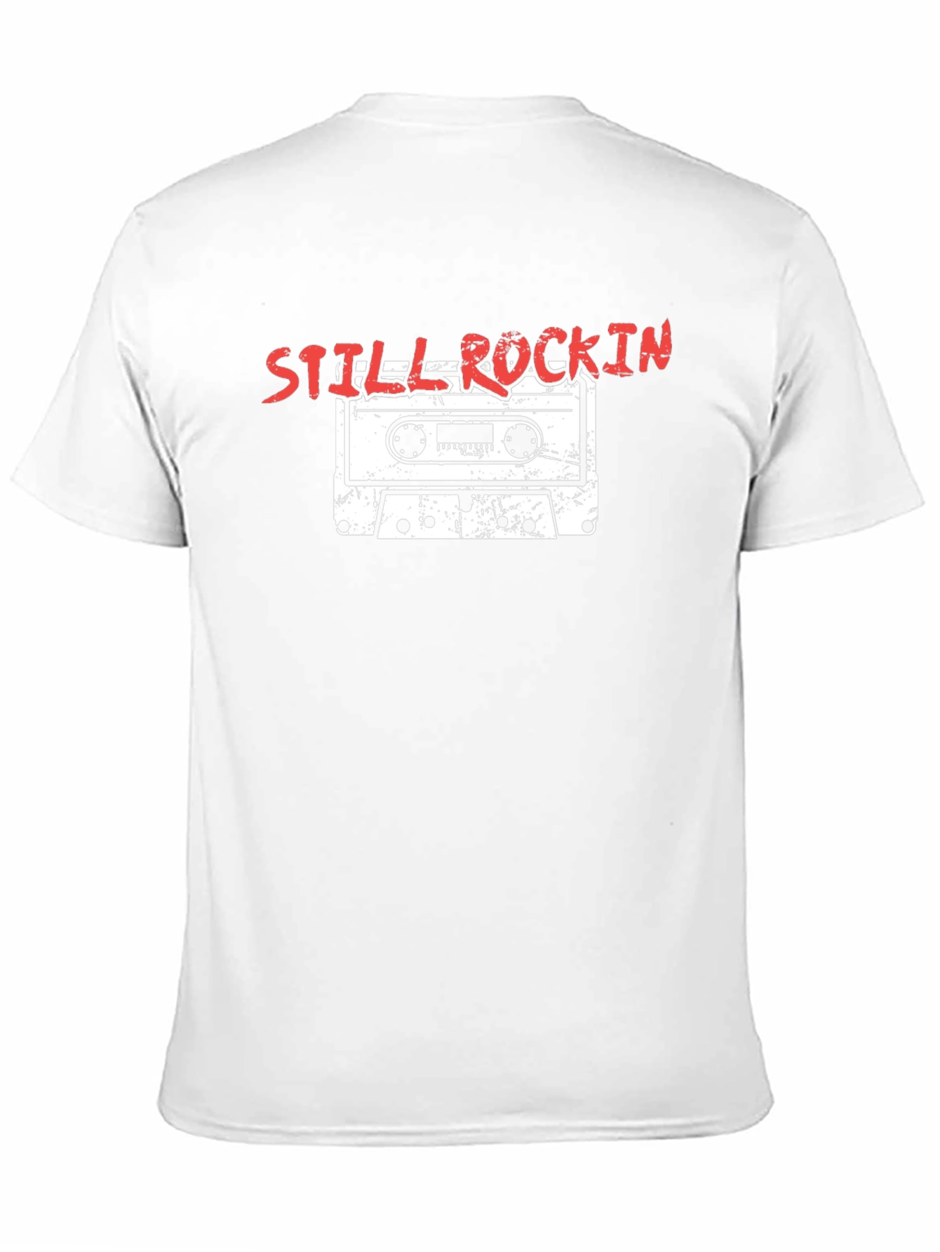 Still Rockin Cassette Tape Graphic Tee