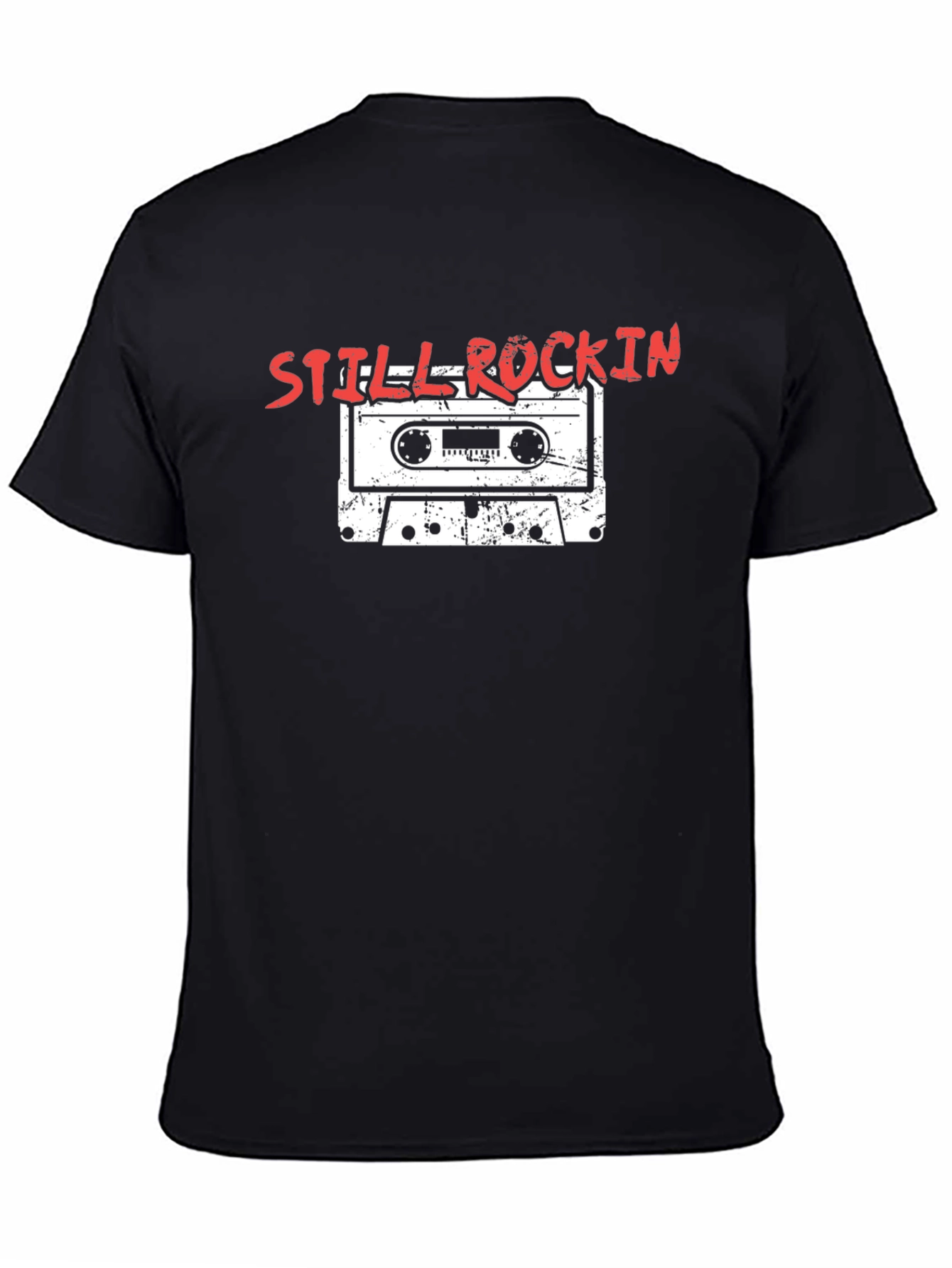Still Rockin Cassette Tape Graphic Tee