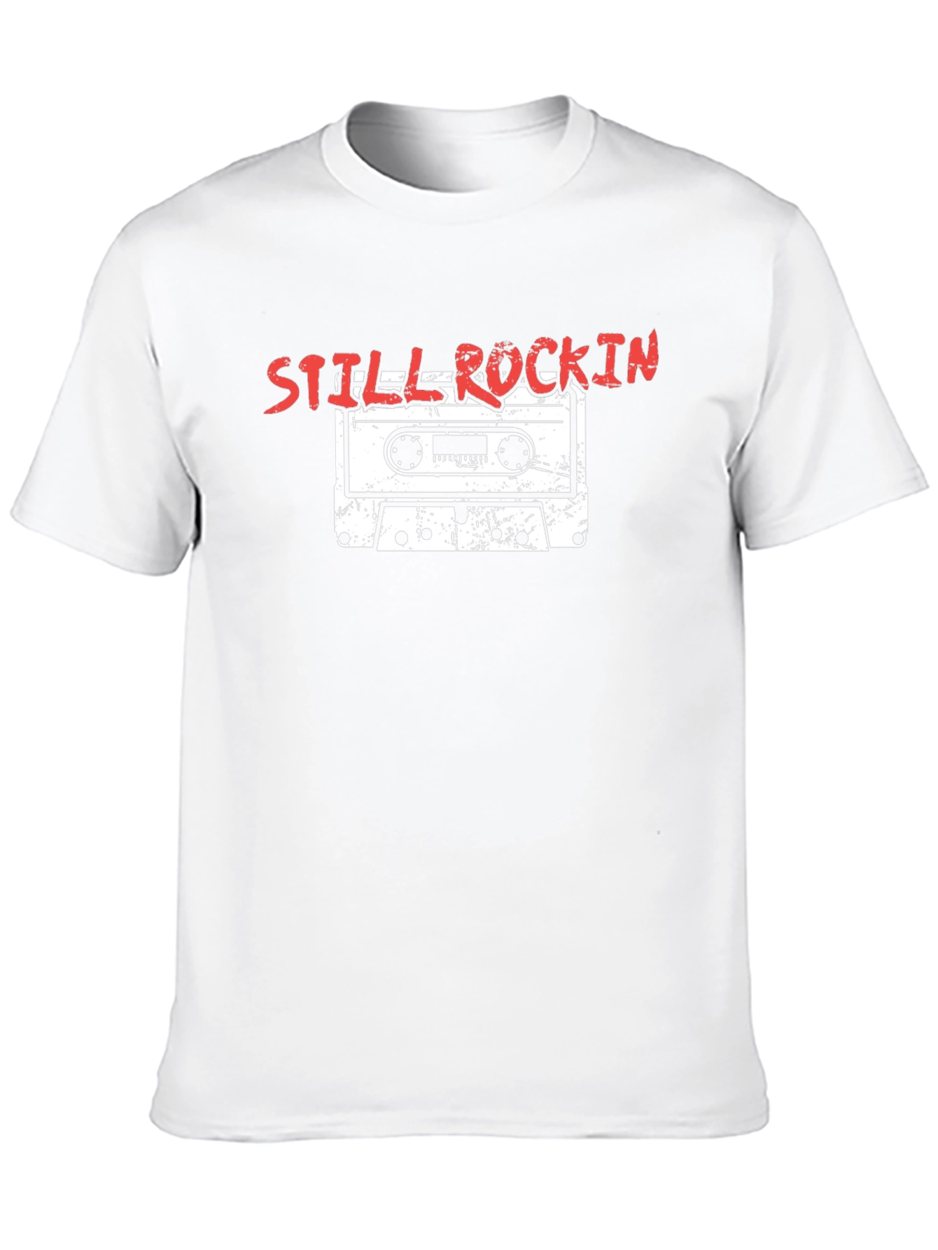 Still Rockin Cassette Tape Graphic Tee