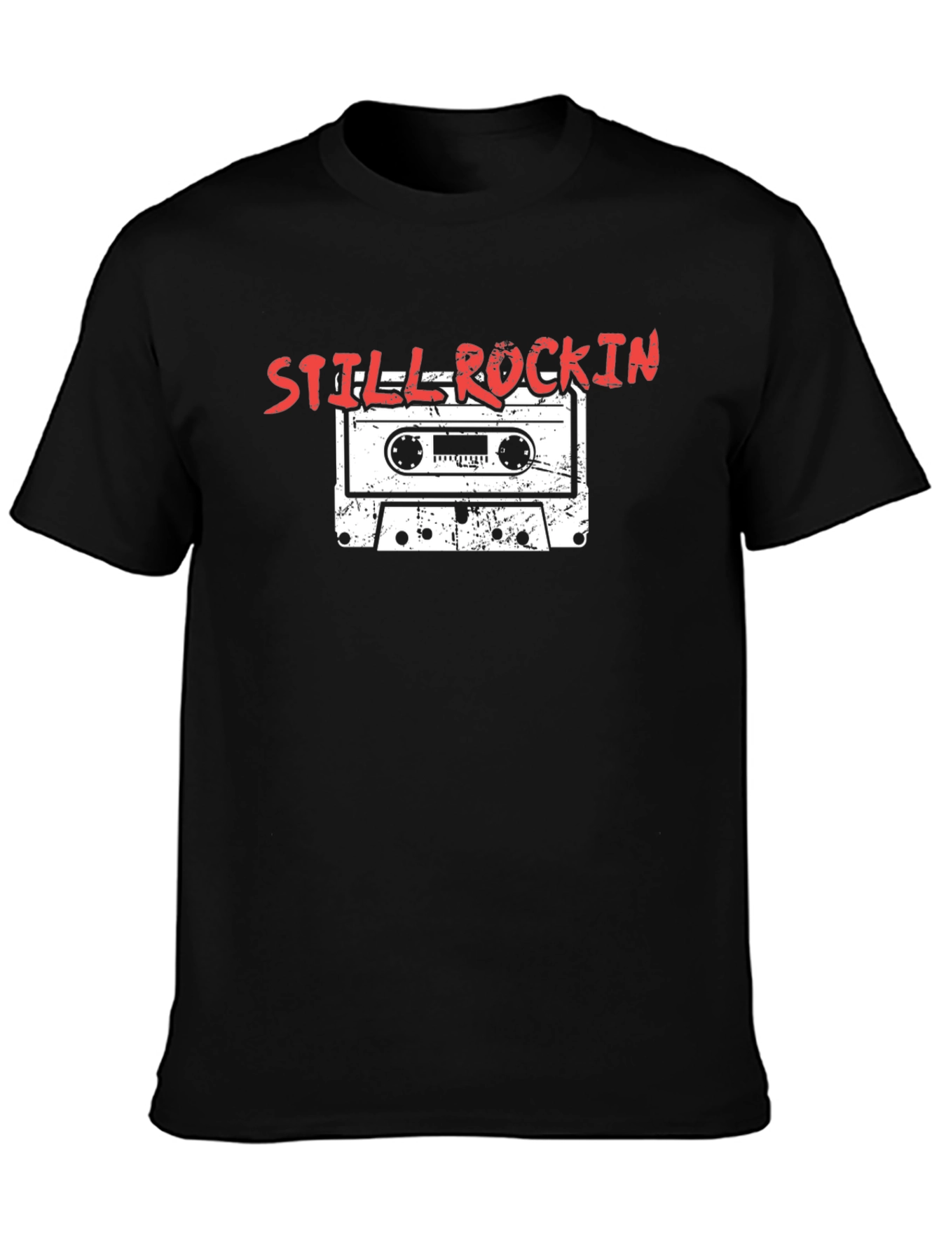 Still Rockin Cassette Tape Graphic Tee