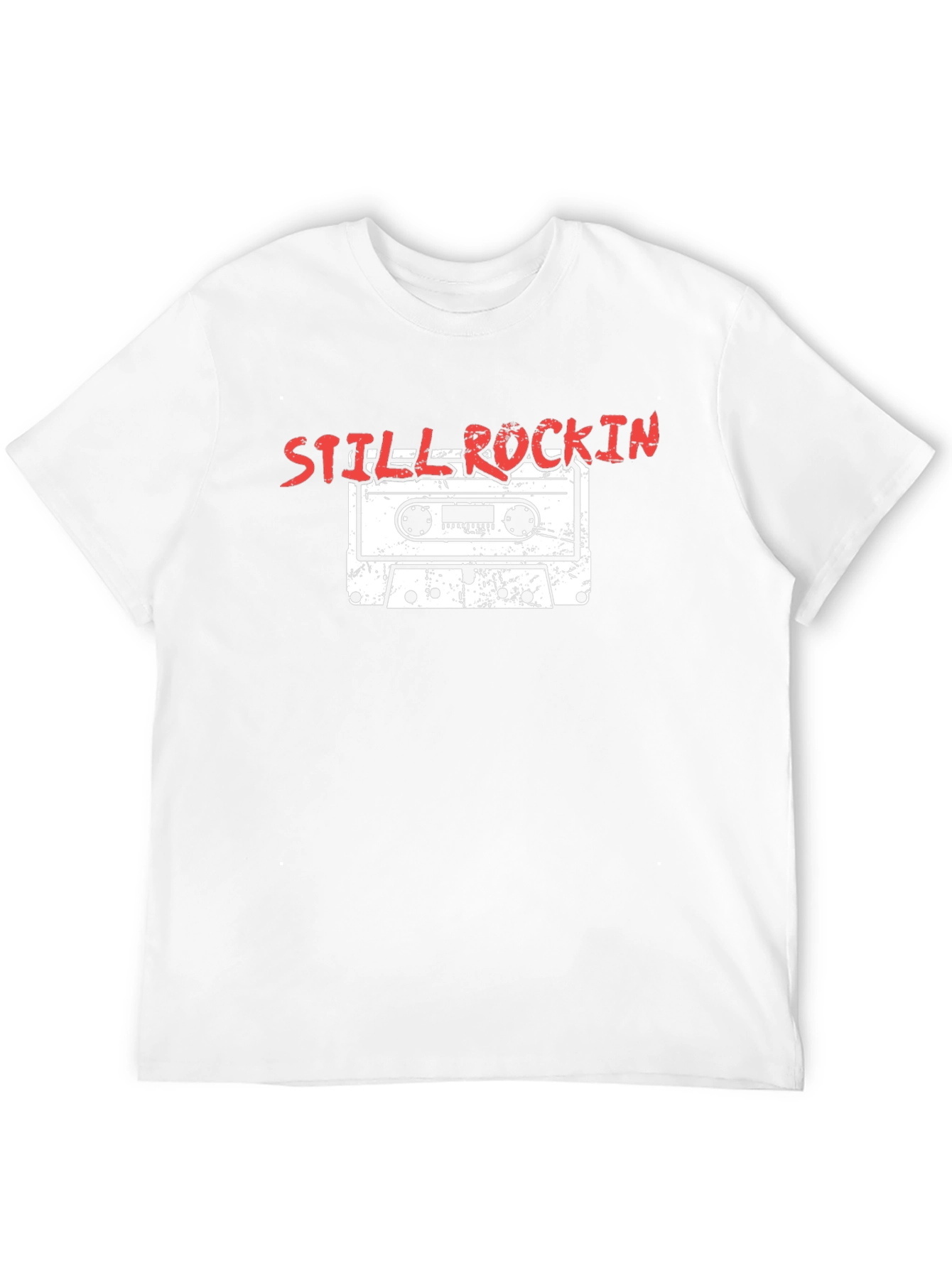 Still Rockin Cassette Tape Graphic Tee