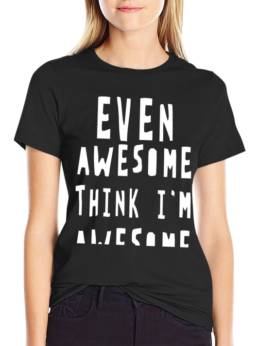Awesome Statement T-Shirt - Black