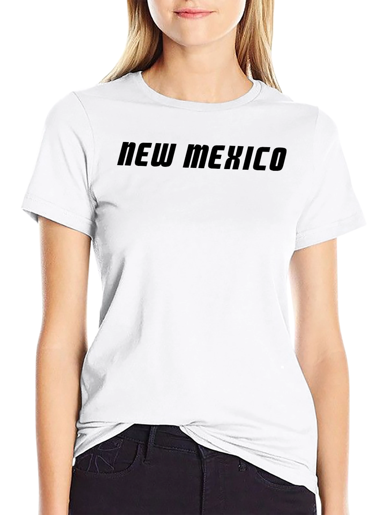 New Mexico Graphic Black T-Shirt