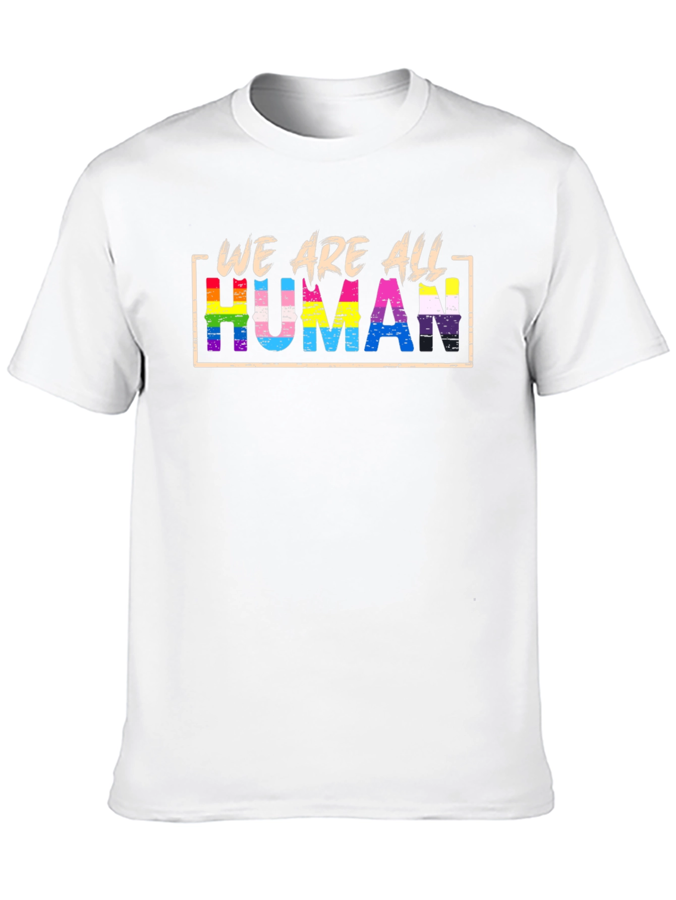 We Are All Human Graphic Tee