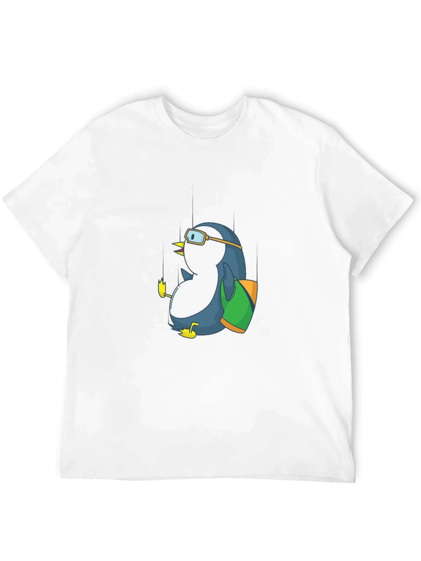 Penguin Adventurer Black T-Shirt