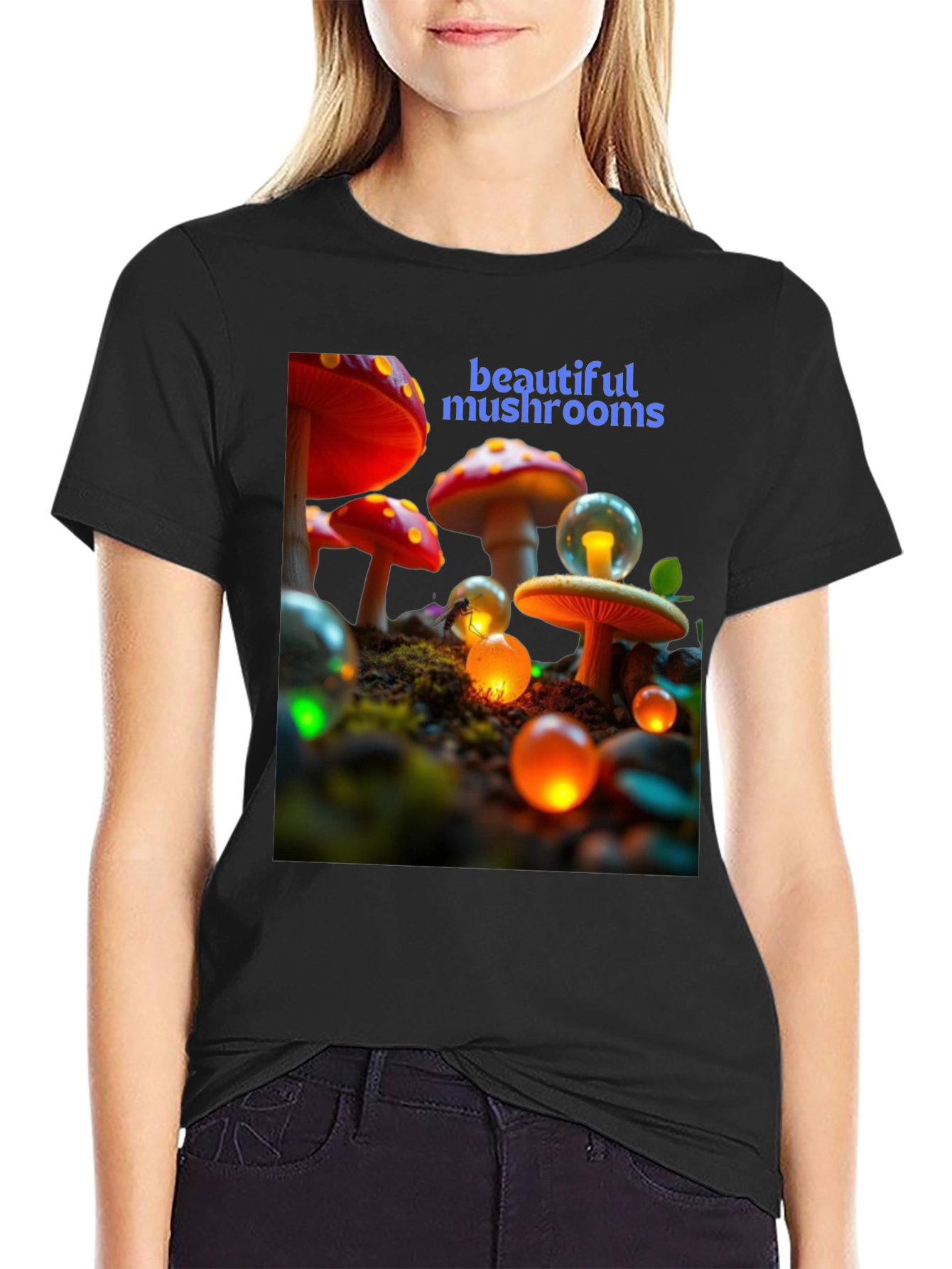 Beautiful Mushrooms Graphic Tee