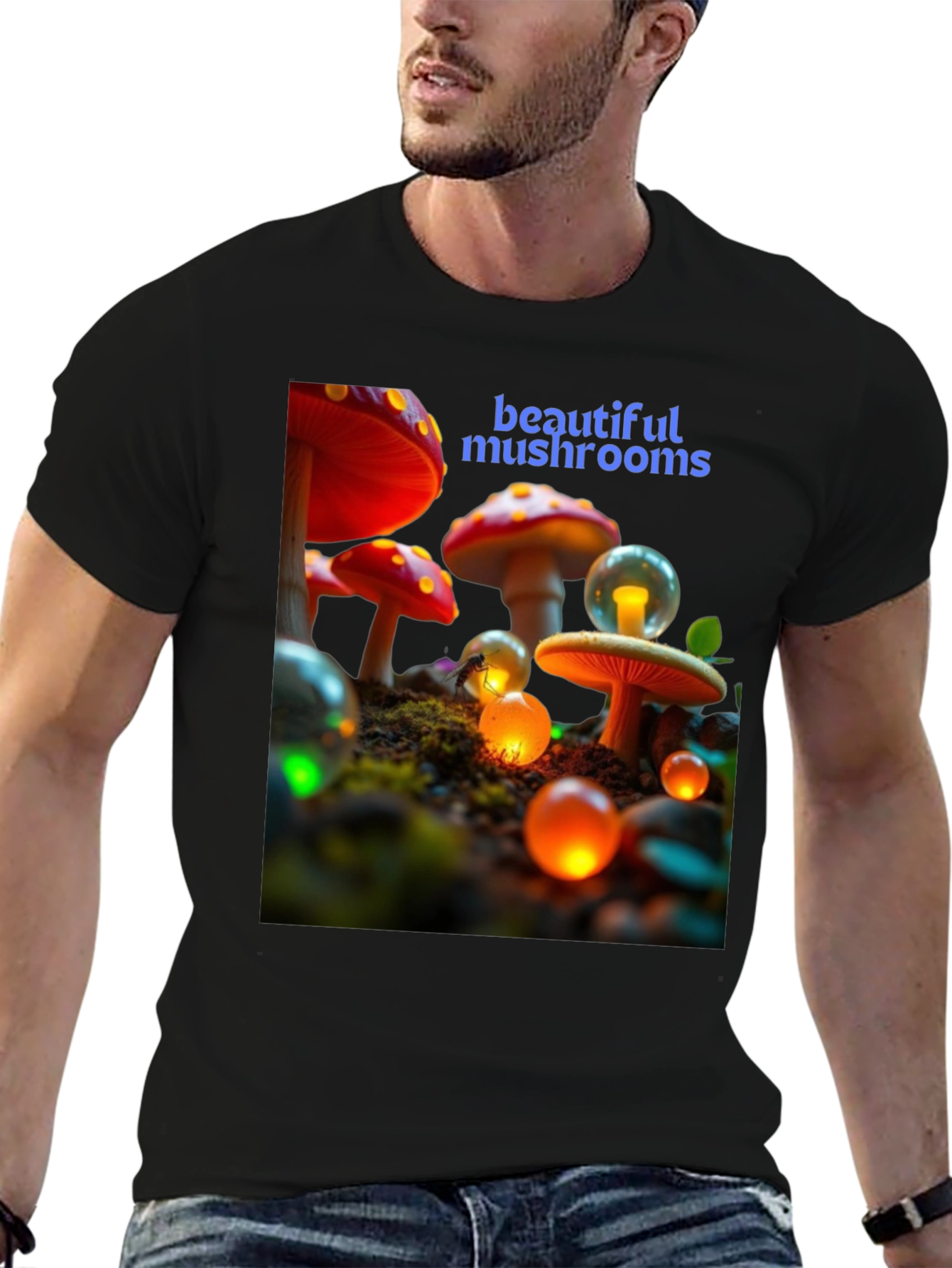 Beautiful Mushrooms Graphic Tee