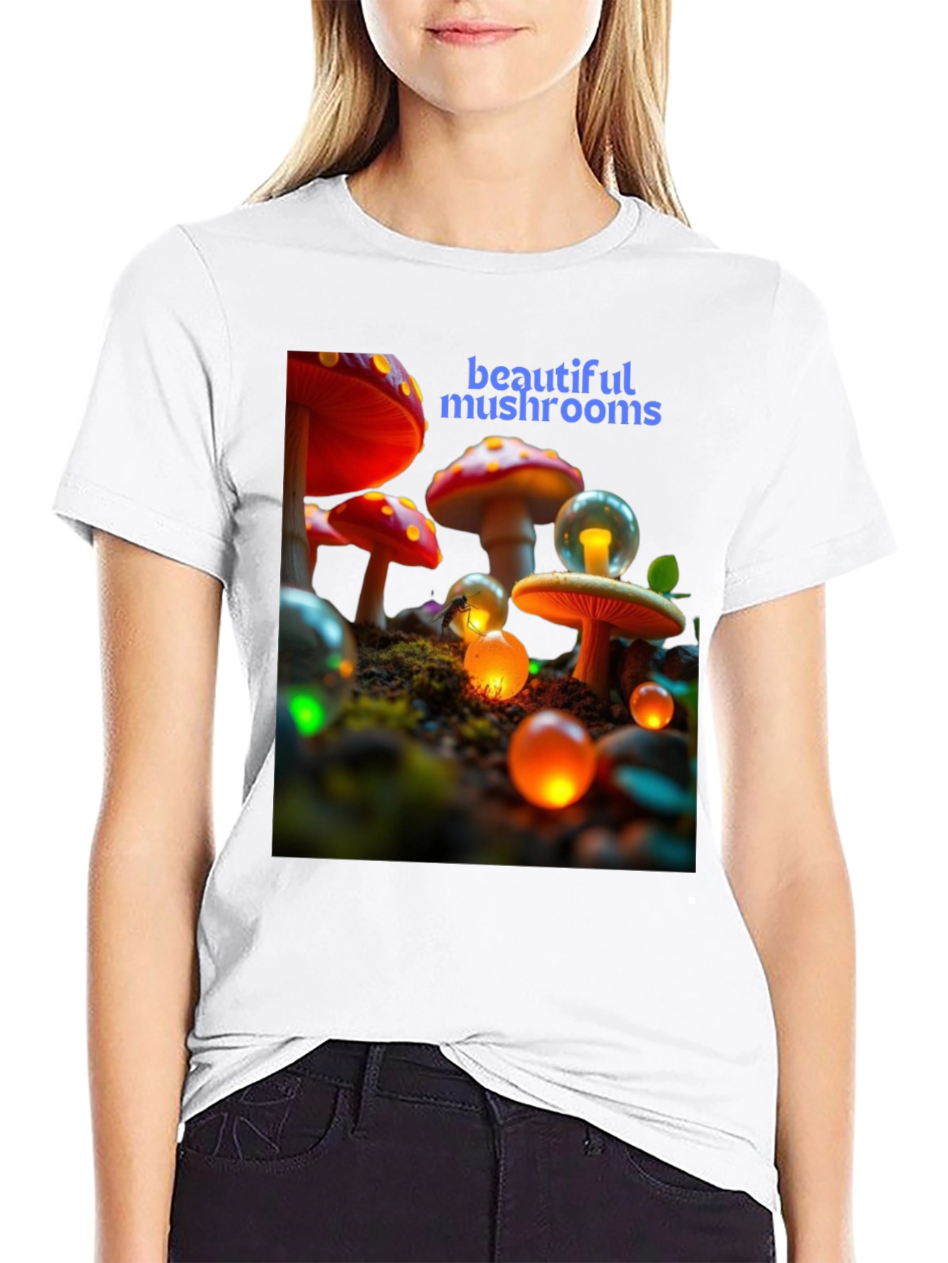 Beautiful Mushrooms Graphic Tee