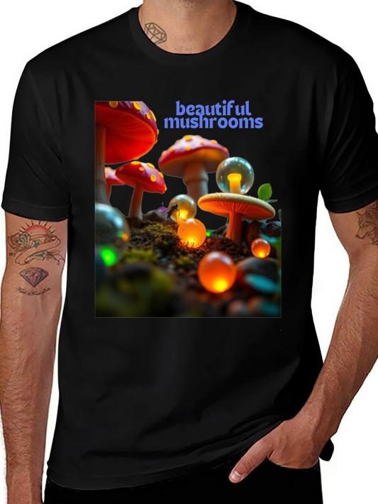 Beautiful Mushrooms Graphic Tee