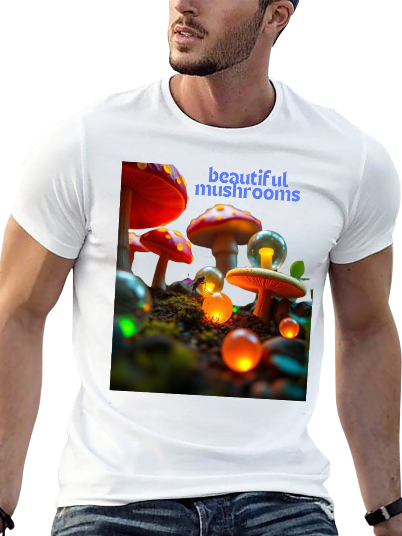 Beautiful Mushrooms Graphic Tee