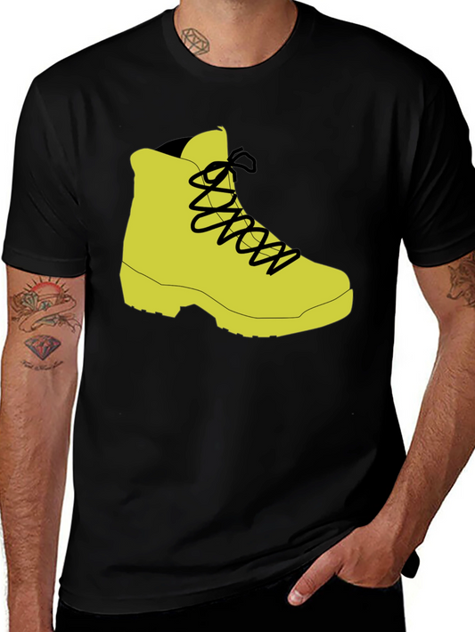 Hiking Boot Graphic Tee - Black