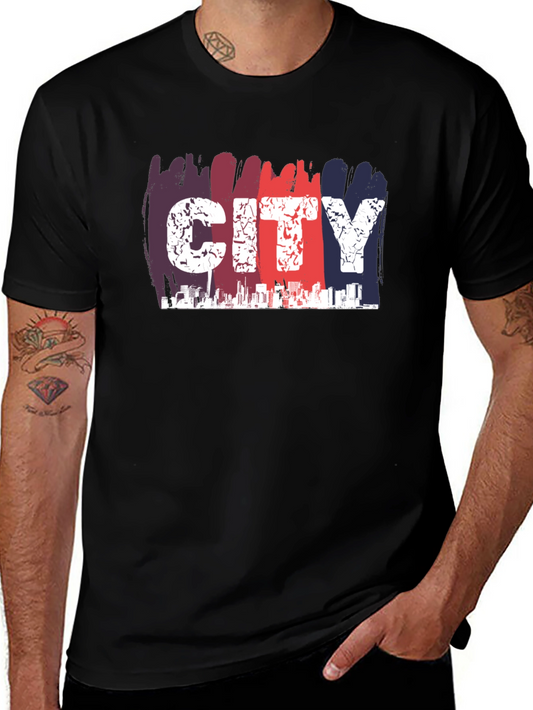 Urban Cityscape Graphic Tee