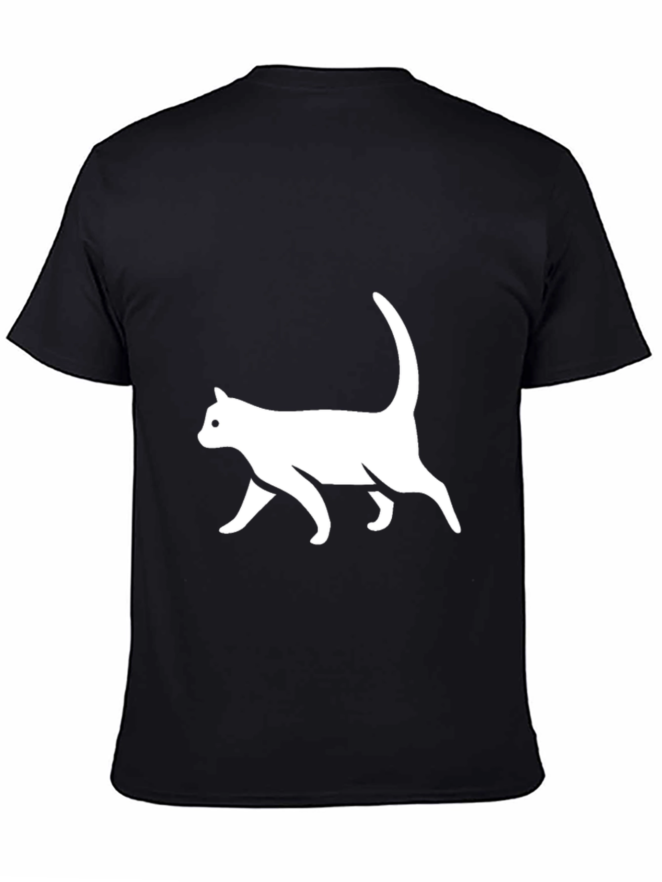 Cool Cat Graphic Tee - Black T-Shirt