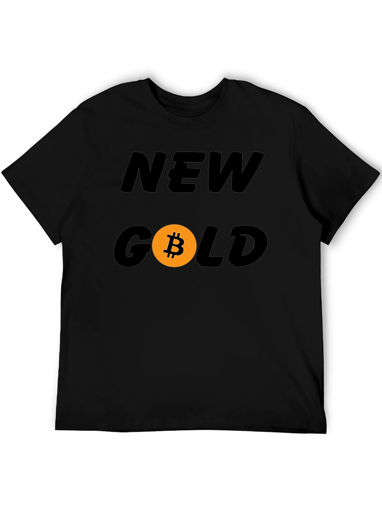 Bitcoin New Gold Graphic Tee - Crypto Fashion