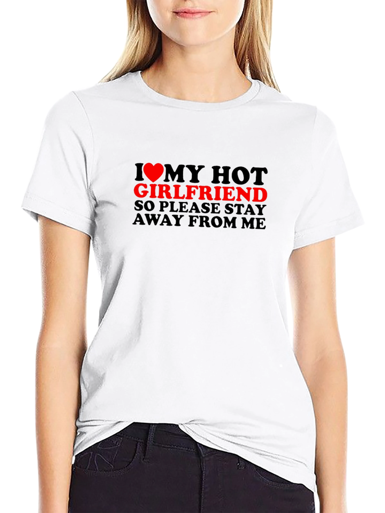 I Love My Hot Girlfriend Graphic Tee