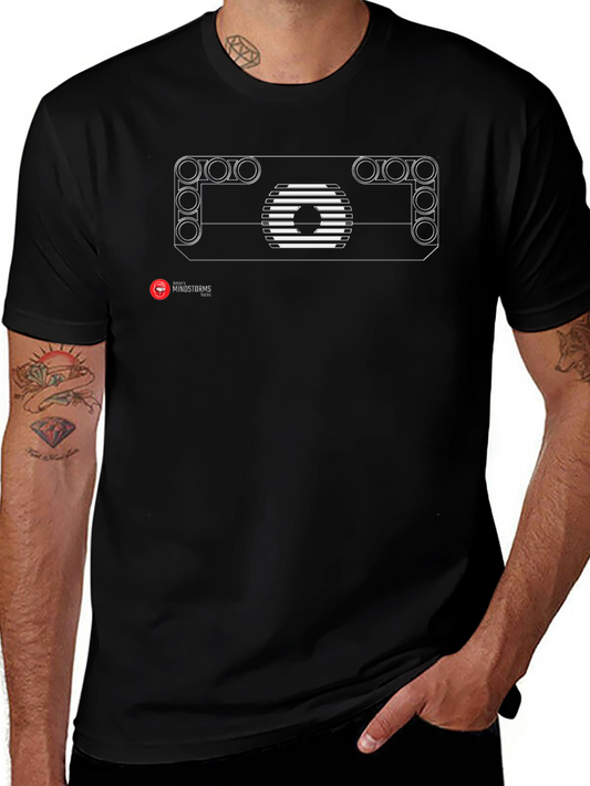Mindstorms Inspired Graphic Tee - Black
