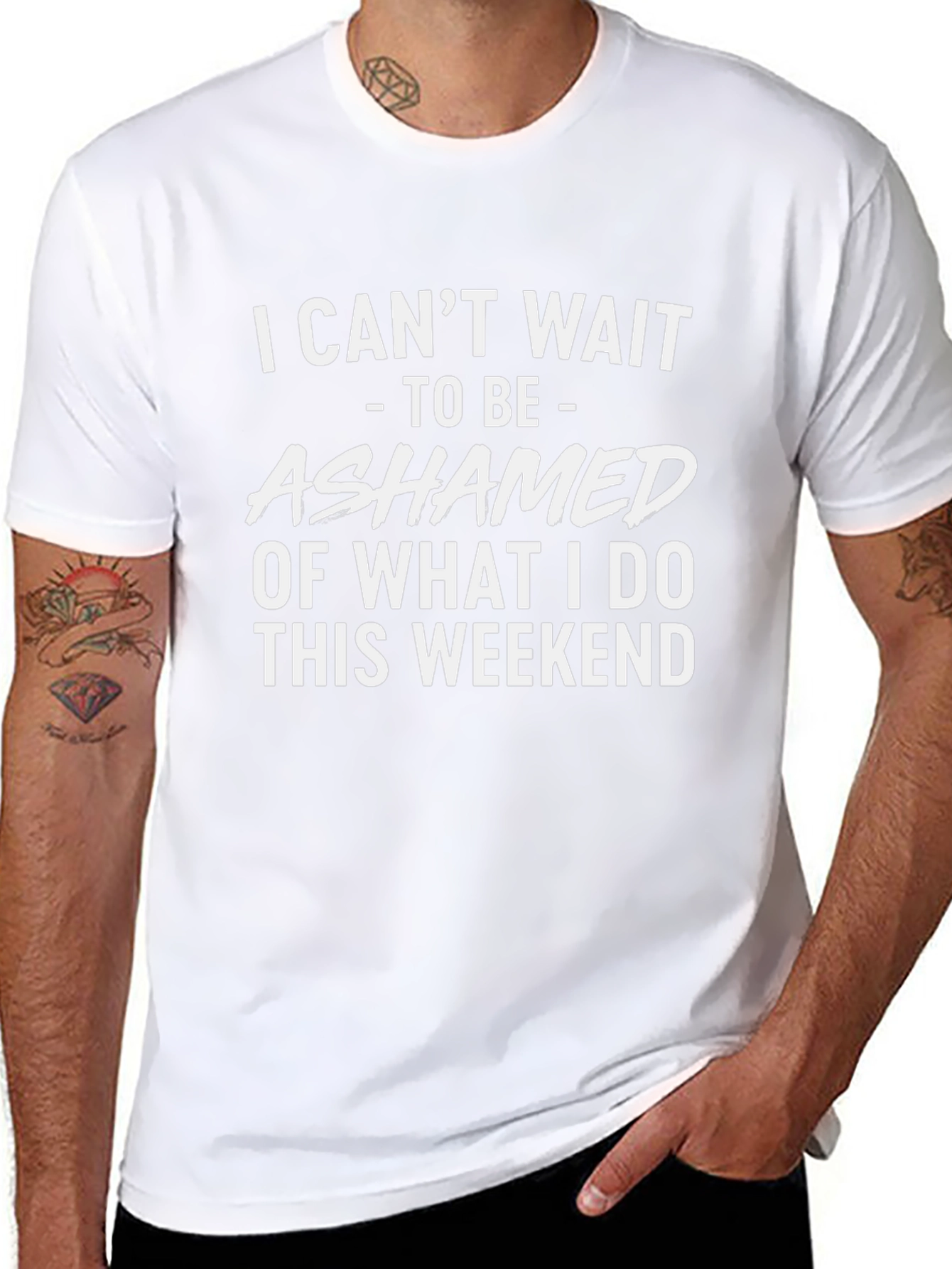 Ashamed of What I Do This Weekend T-Shirt