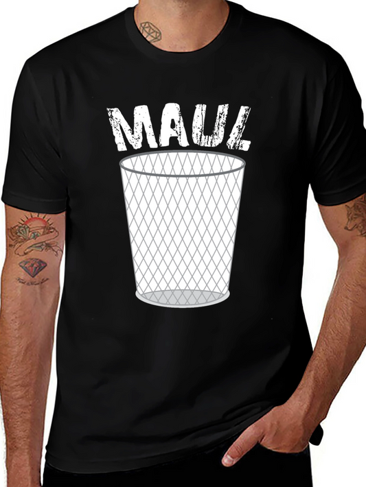 Maul Trash Can Graphic Tee - Black