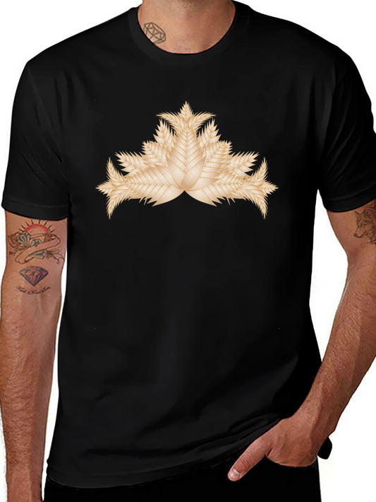 Wheat Graphic Tee - Soft Black T-Shirt