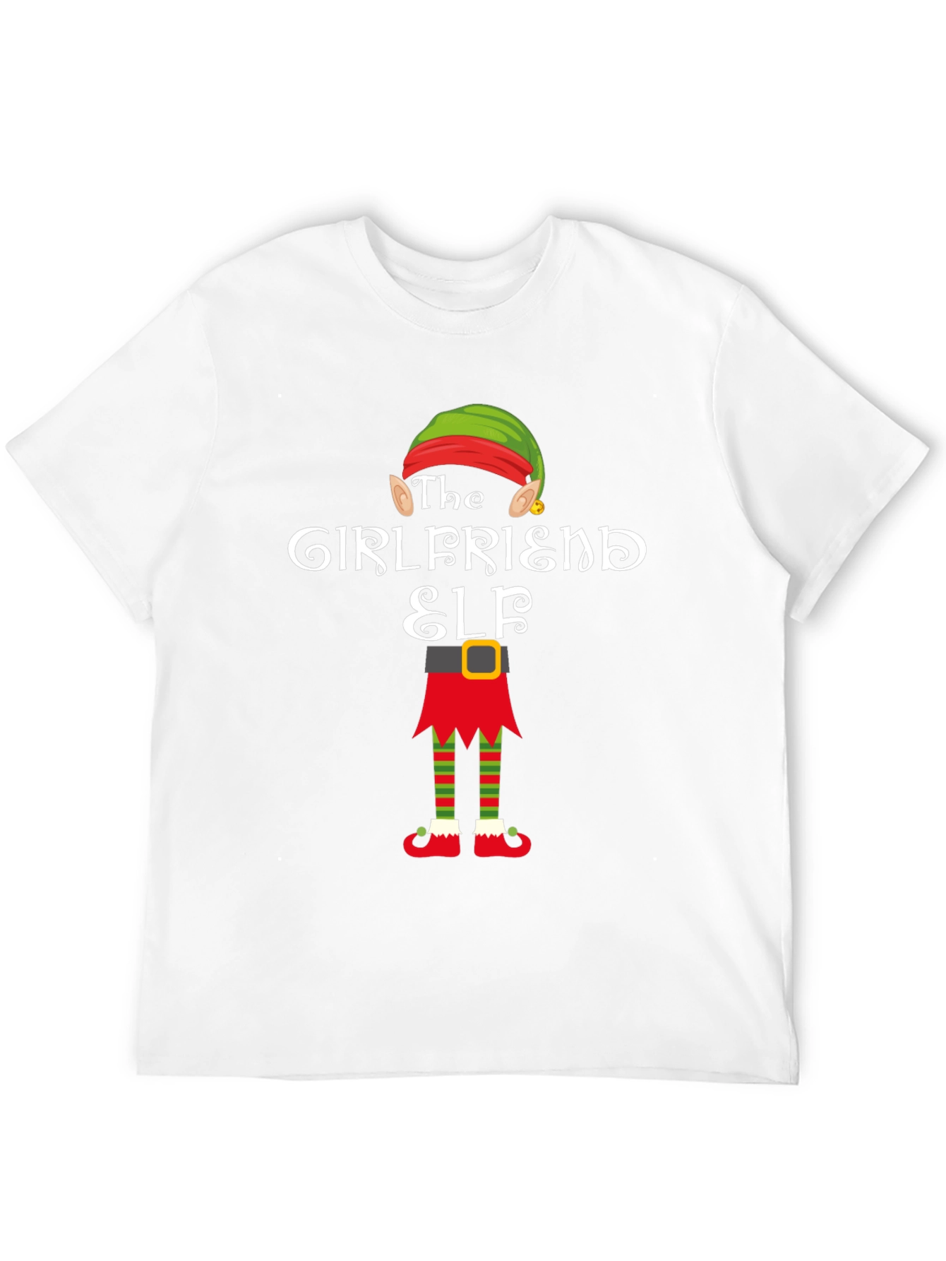 Girlfriend Elf Christmas T-Shirt