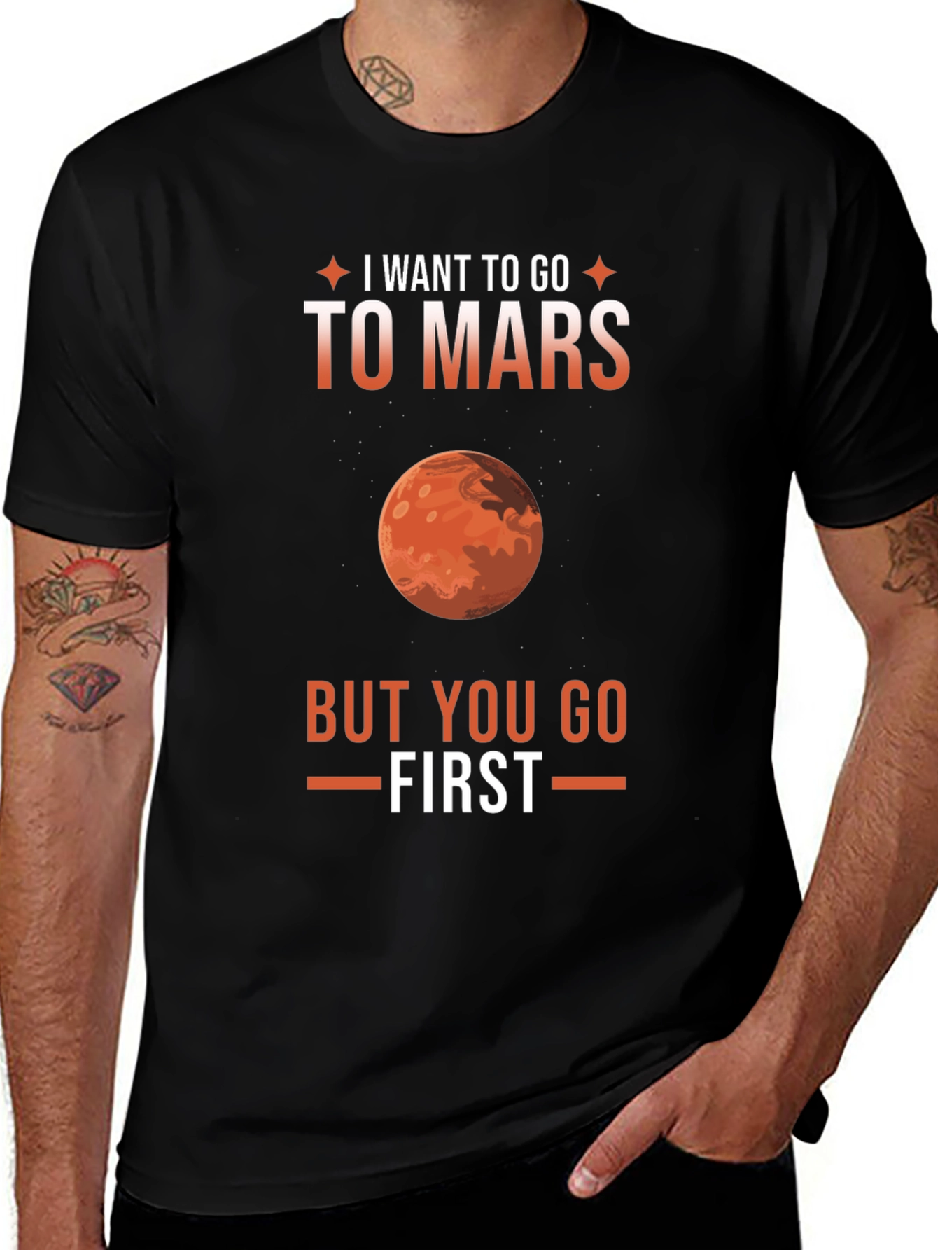 I Want To Go To Mars T-Shirt