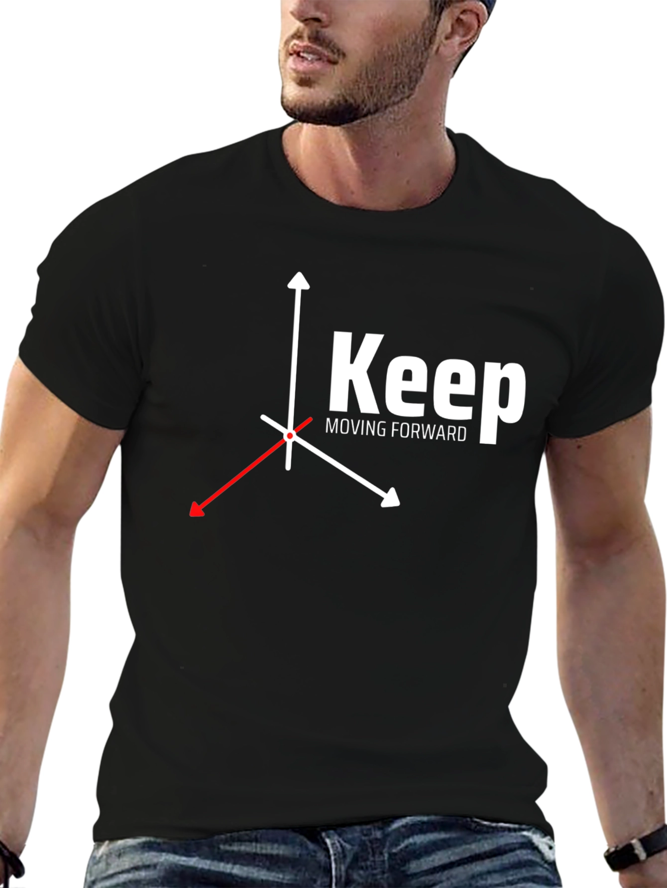 Keep Moving Forward Graphic T-Shirt