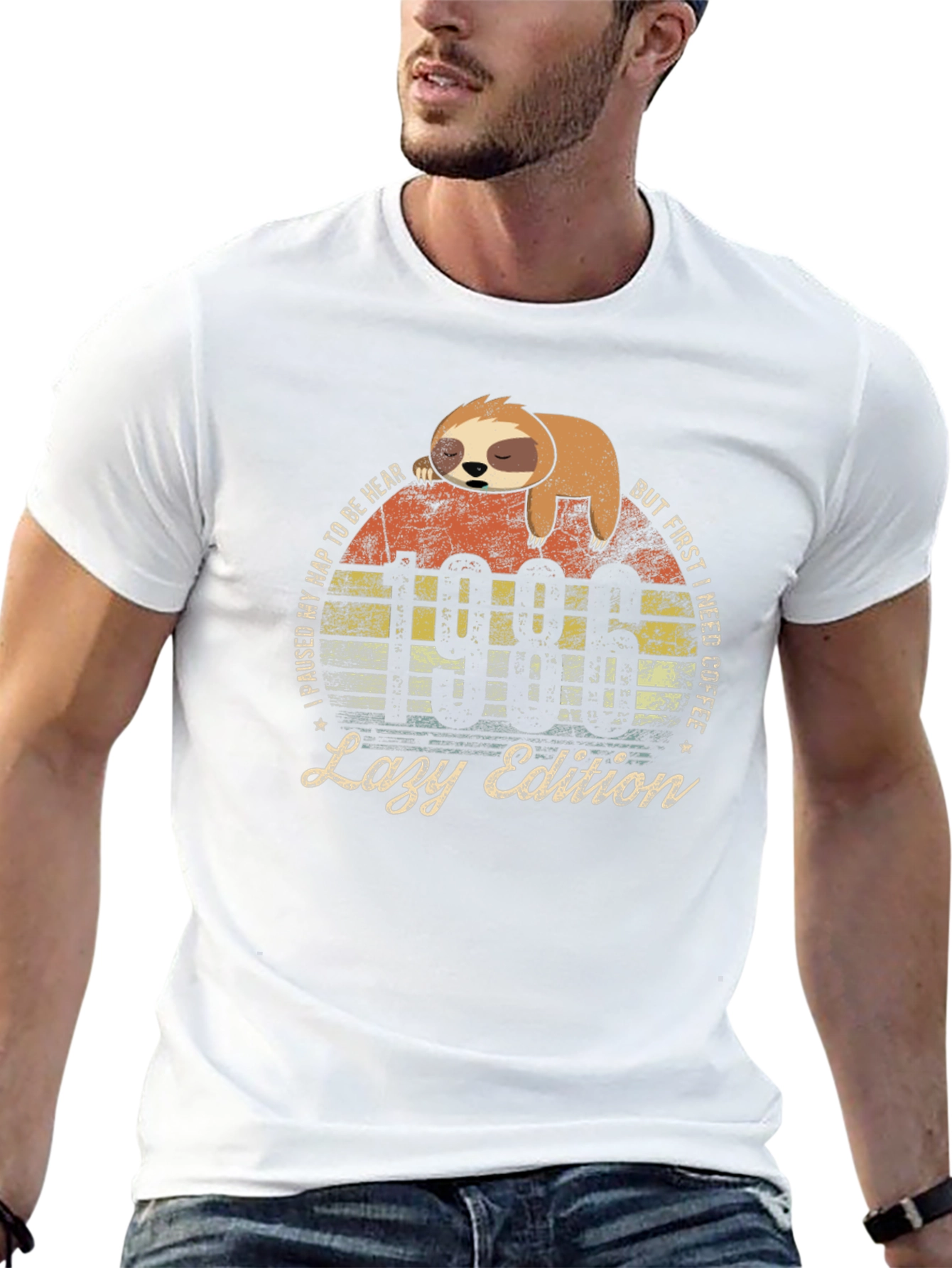 1986 Lazy Edition Sloth T-Shirt