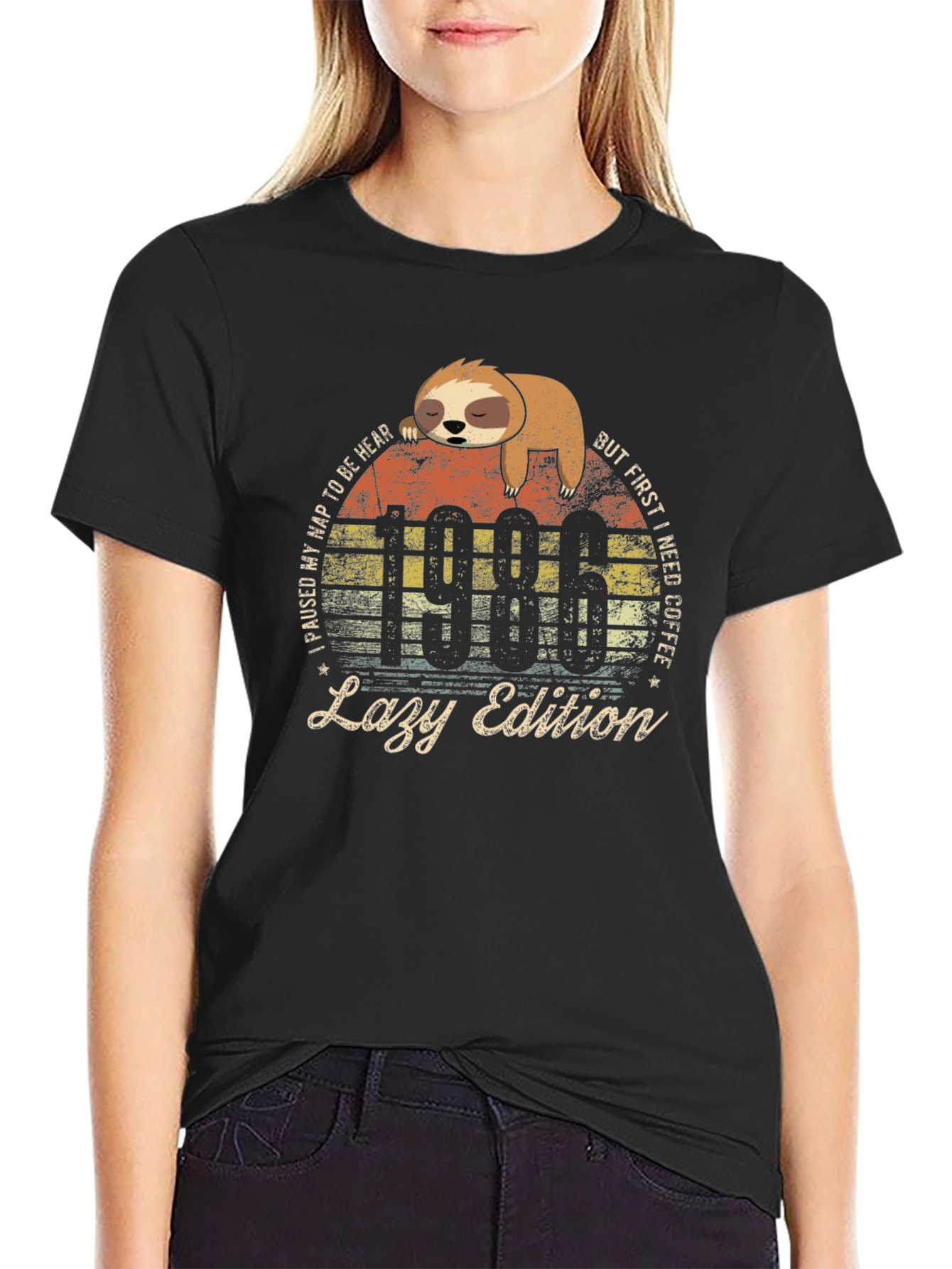 1986 Lazy Edition Sloth T-Shirt