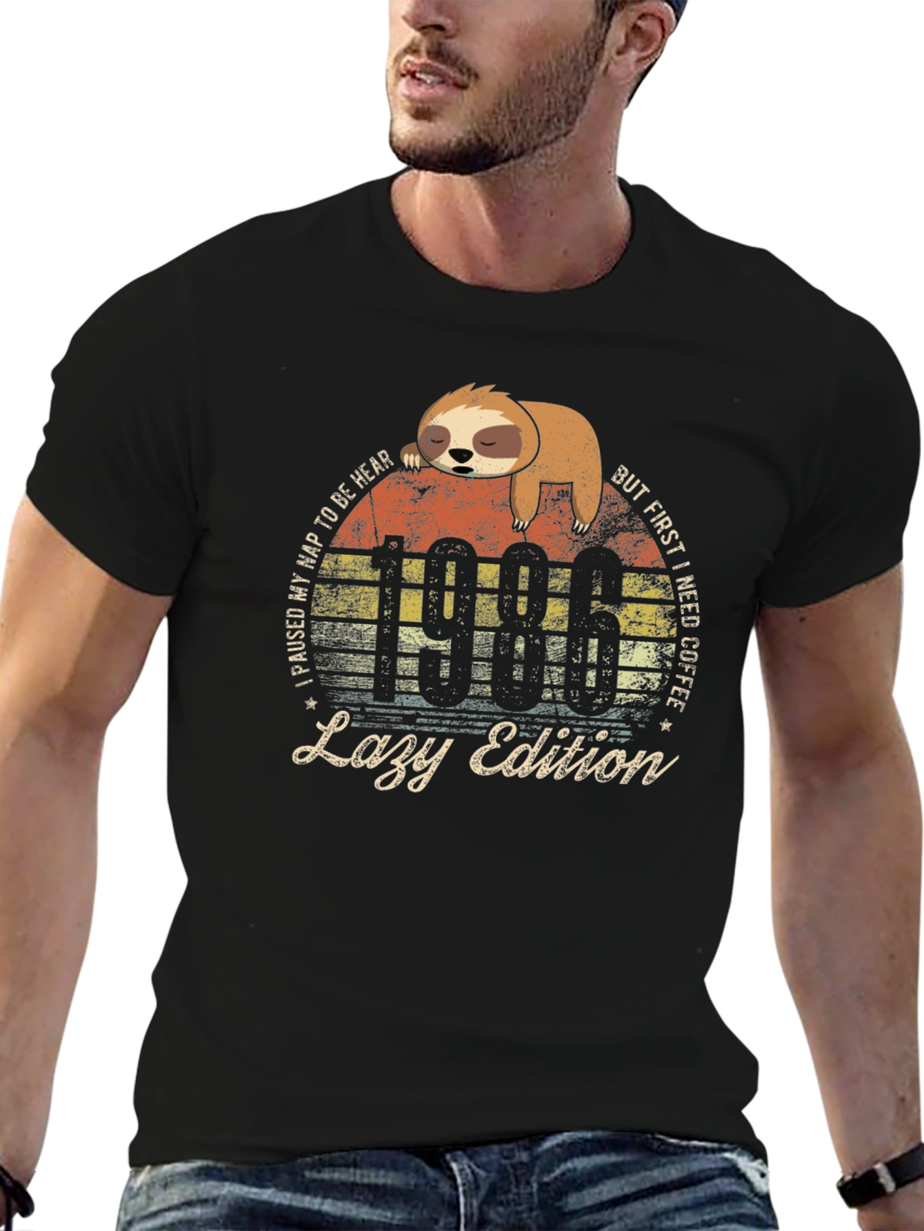 1986 Lazy Edition Sloth T-Shirt