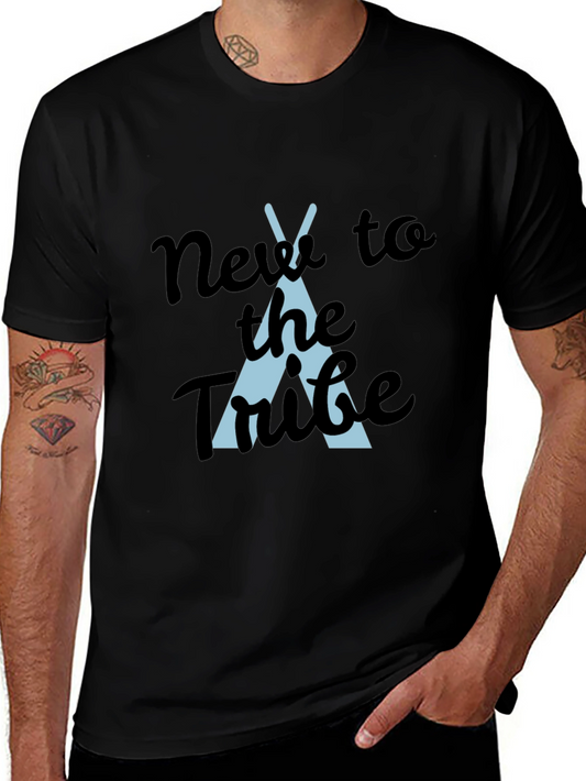 New to the Tribe T-Shirt - Black Tee