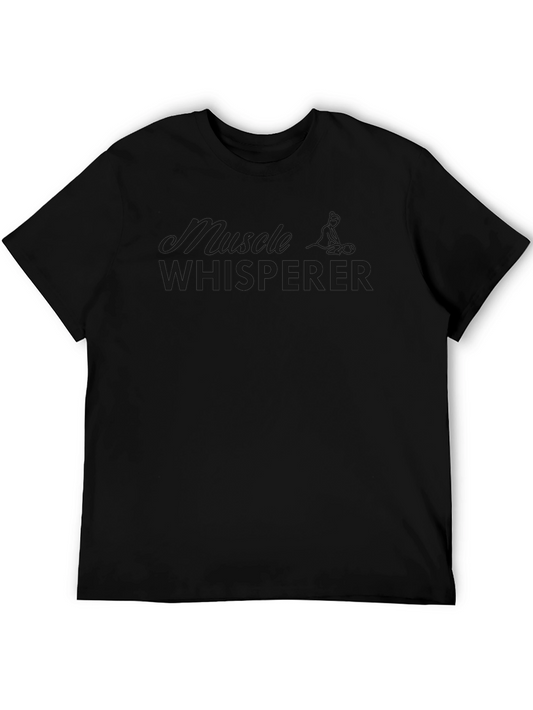 Muscle Whisperer Graphic Tee - Massage Therapist Shirt
