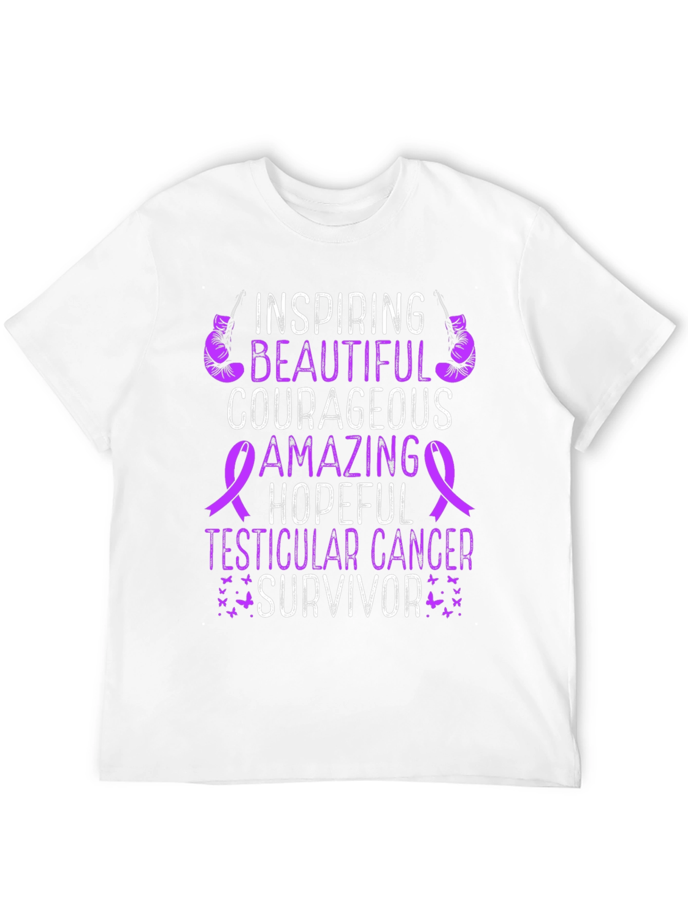 Inspirational Testicular Cancer Survivor T-Shirt