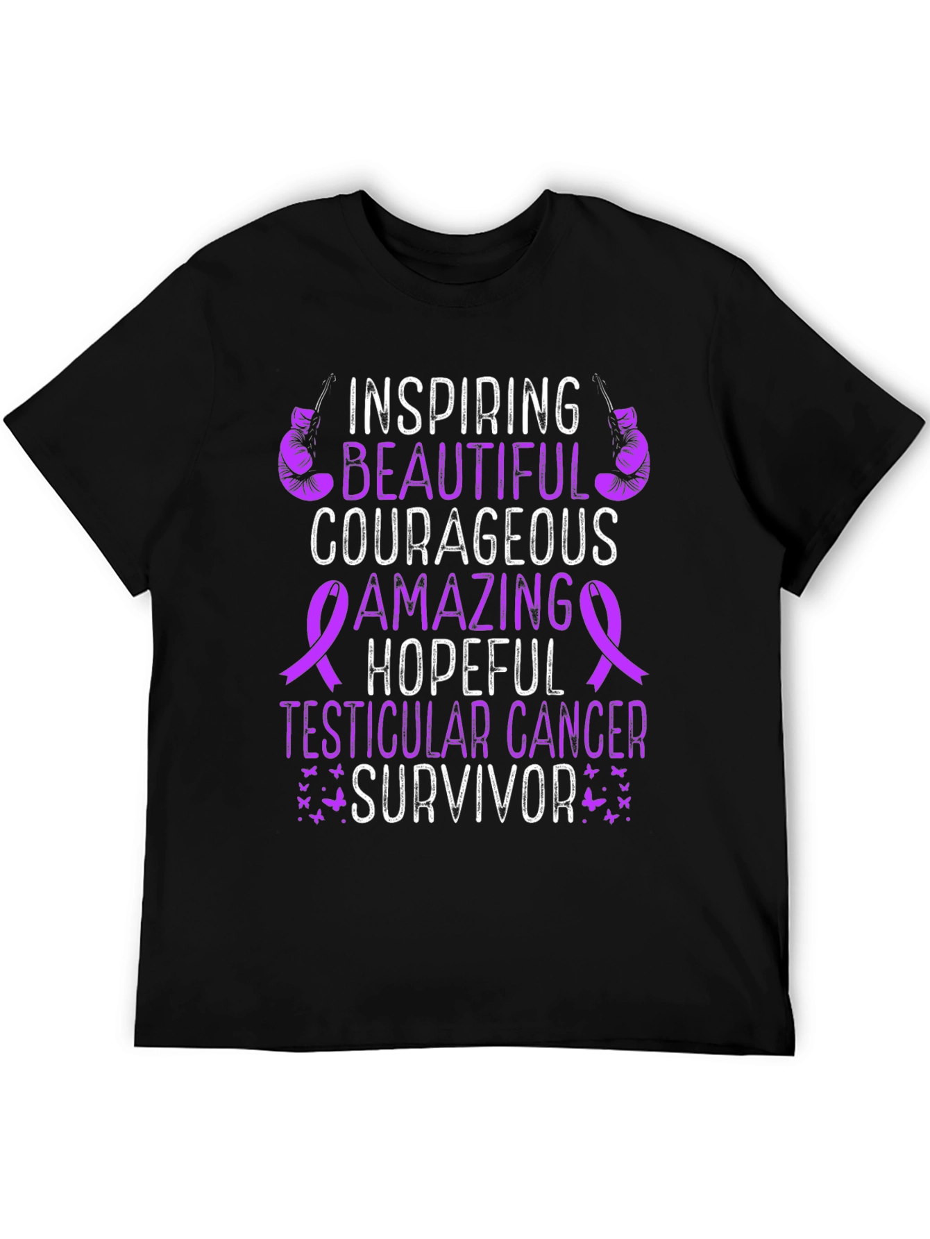Inspirational Testicular Cancer Survivor T-Shirt
