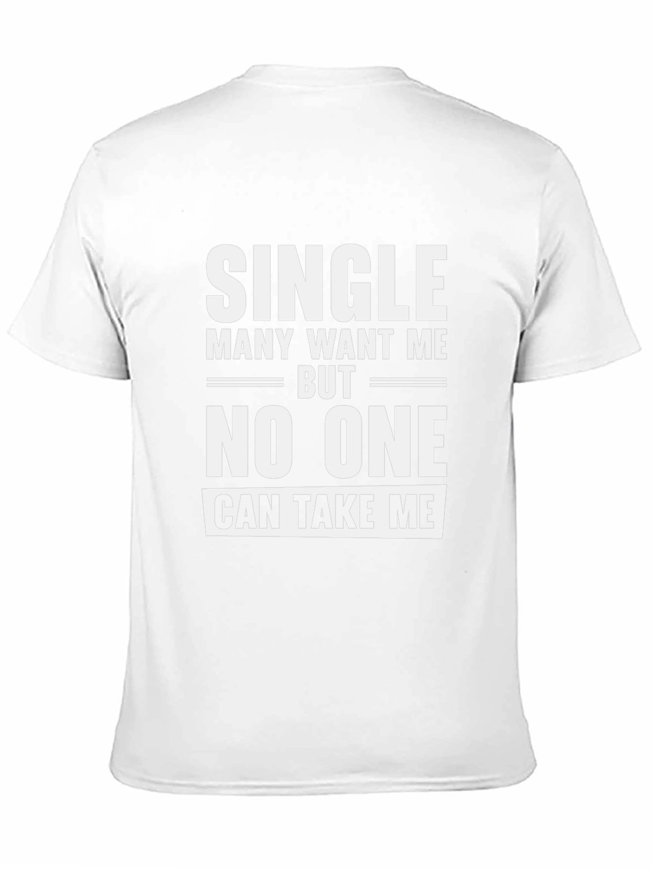 Single Slogan Graphic Tee - Black