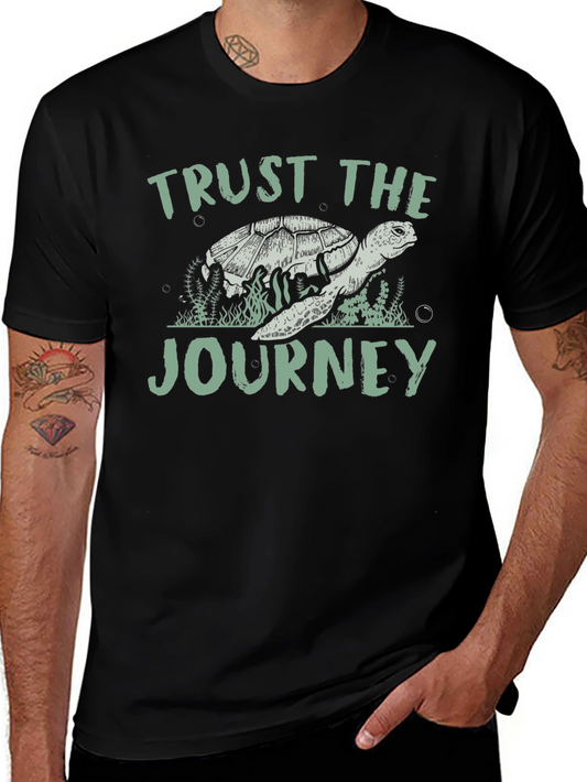 Trust the Journey Turtle Graphic Tee