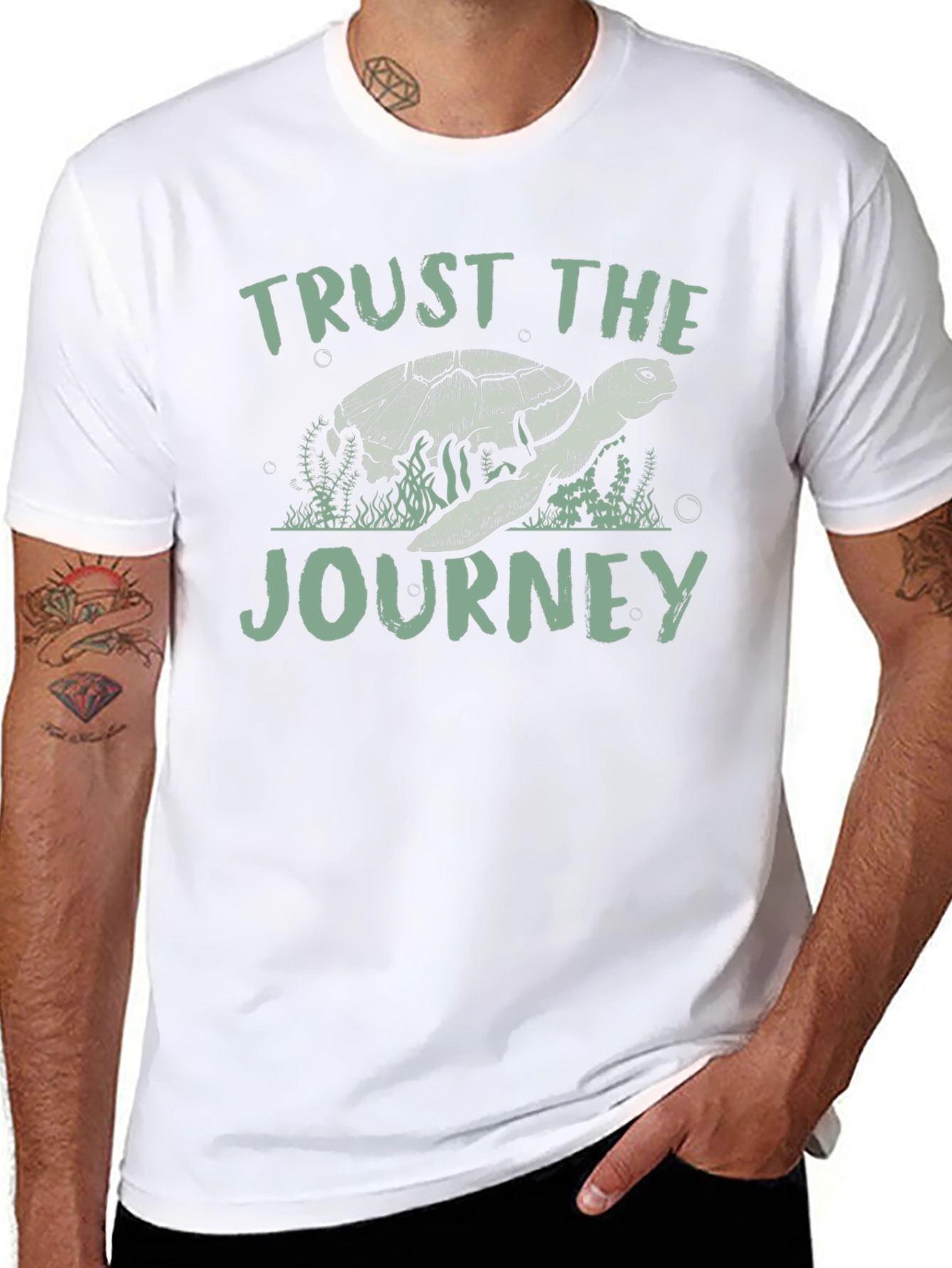 Trust the Journey Turtle Graphic Tee