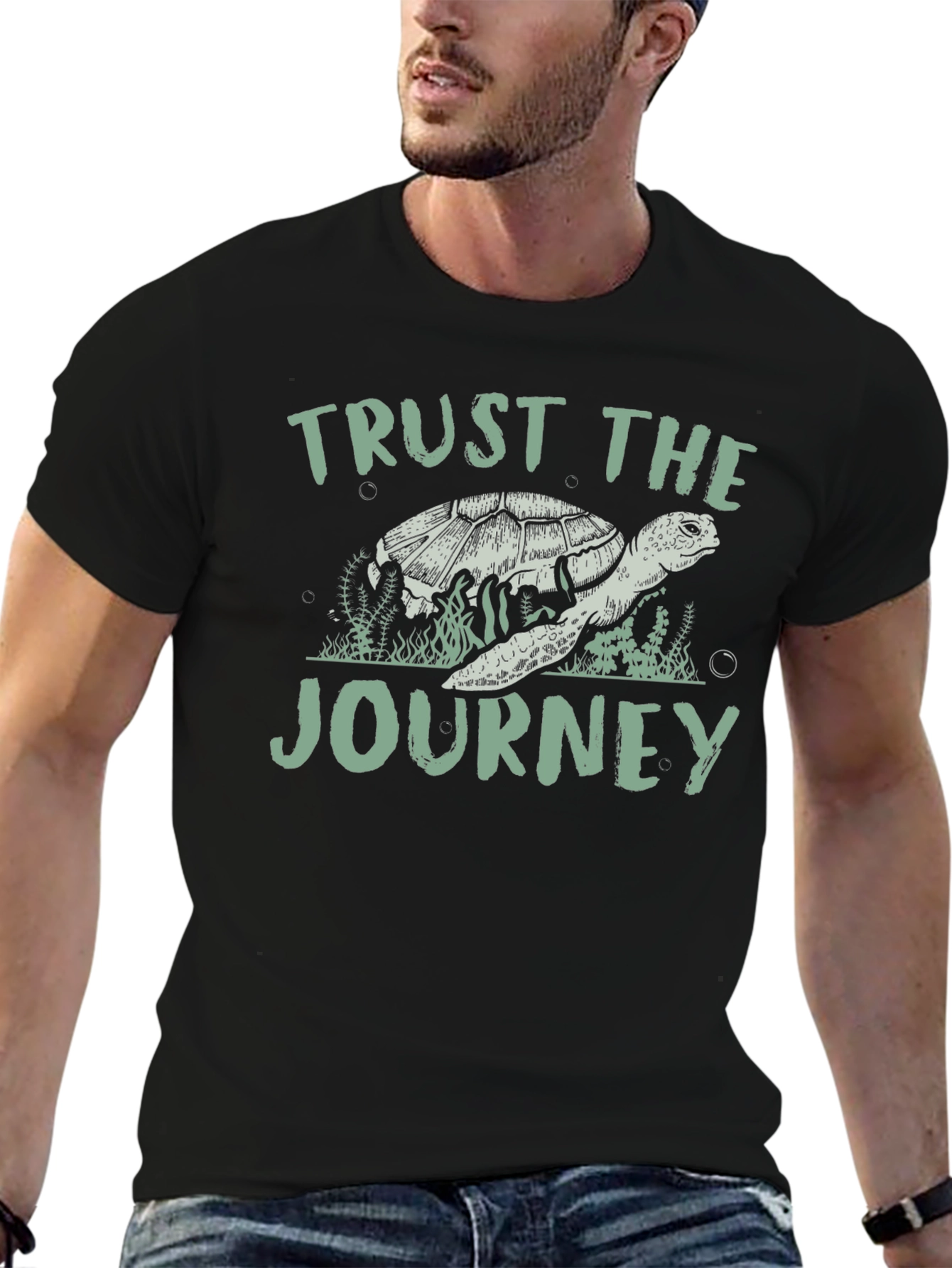 Trust the Journey Turtle Graphic Tee