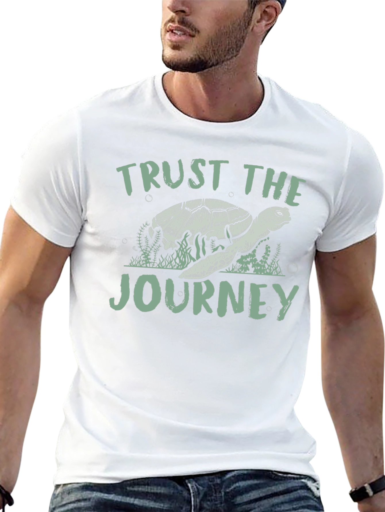 Trust the Journey Turtle Graphic Tee