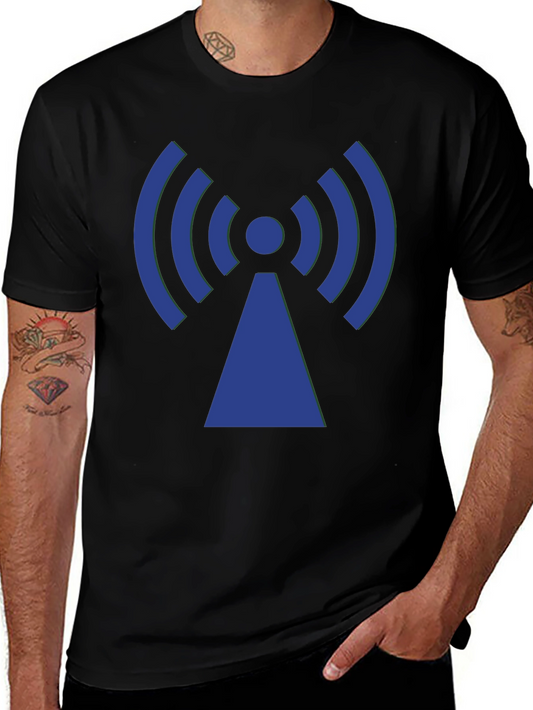 Signal Symbol Graphic Tee - Modern Comfort