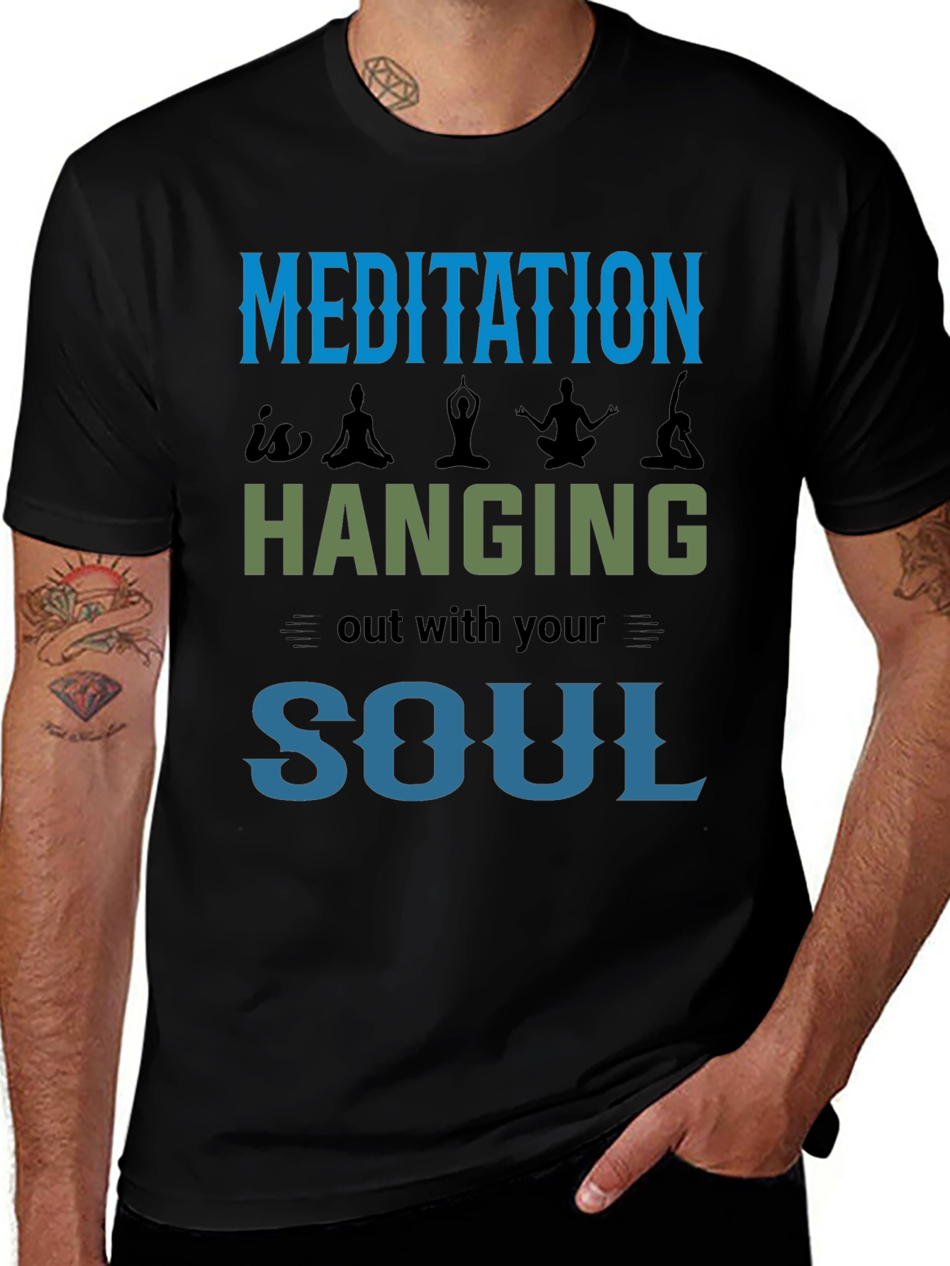 Meditation Soul T-Shirt: Relax and Recharge