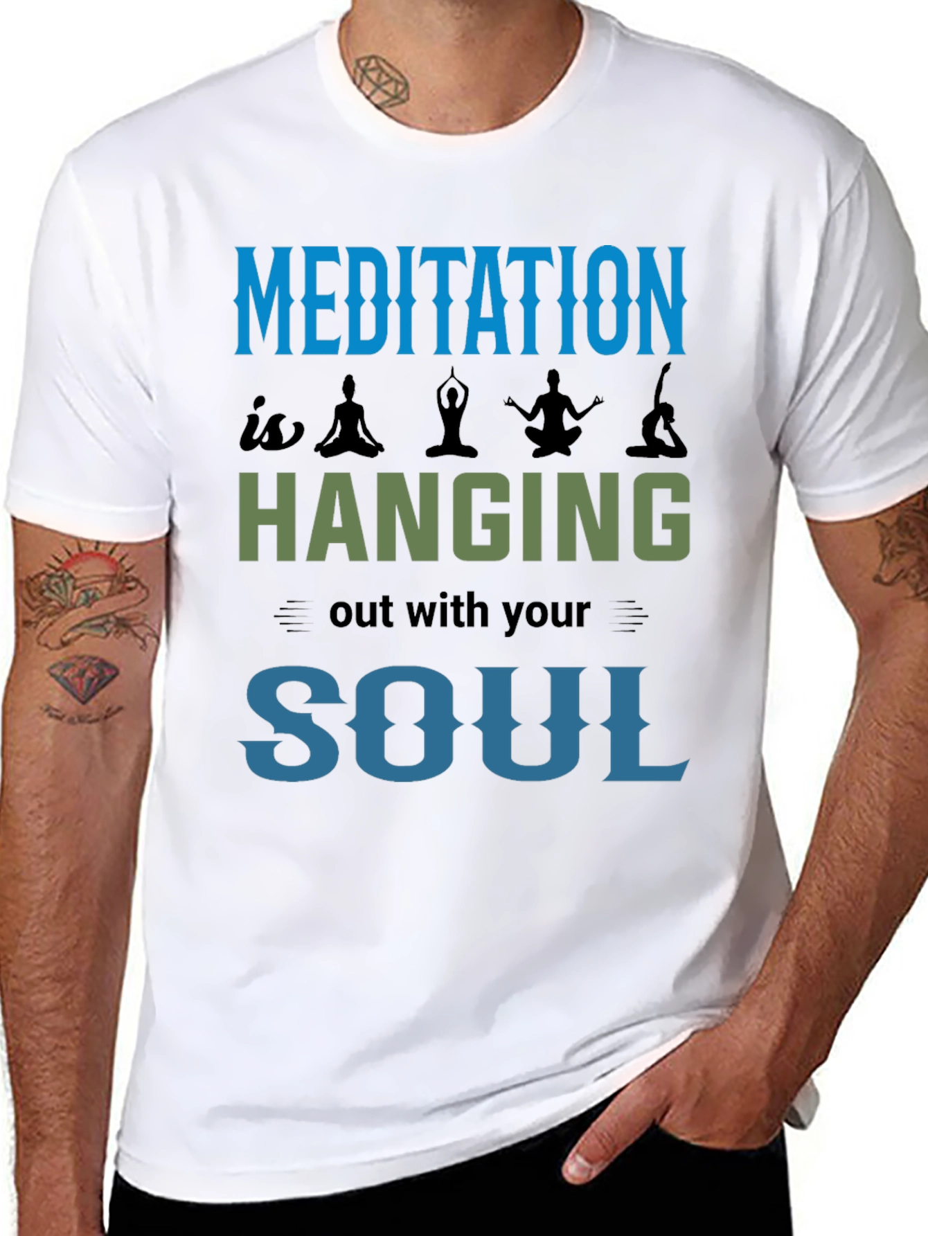 Meditation Soul T-Shirt: Relax and Recharge