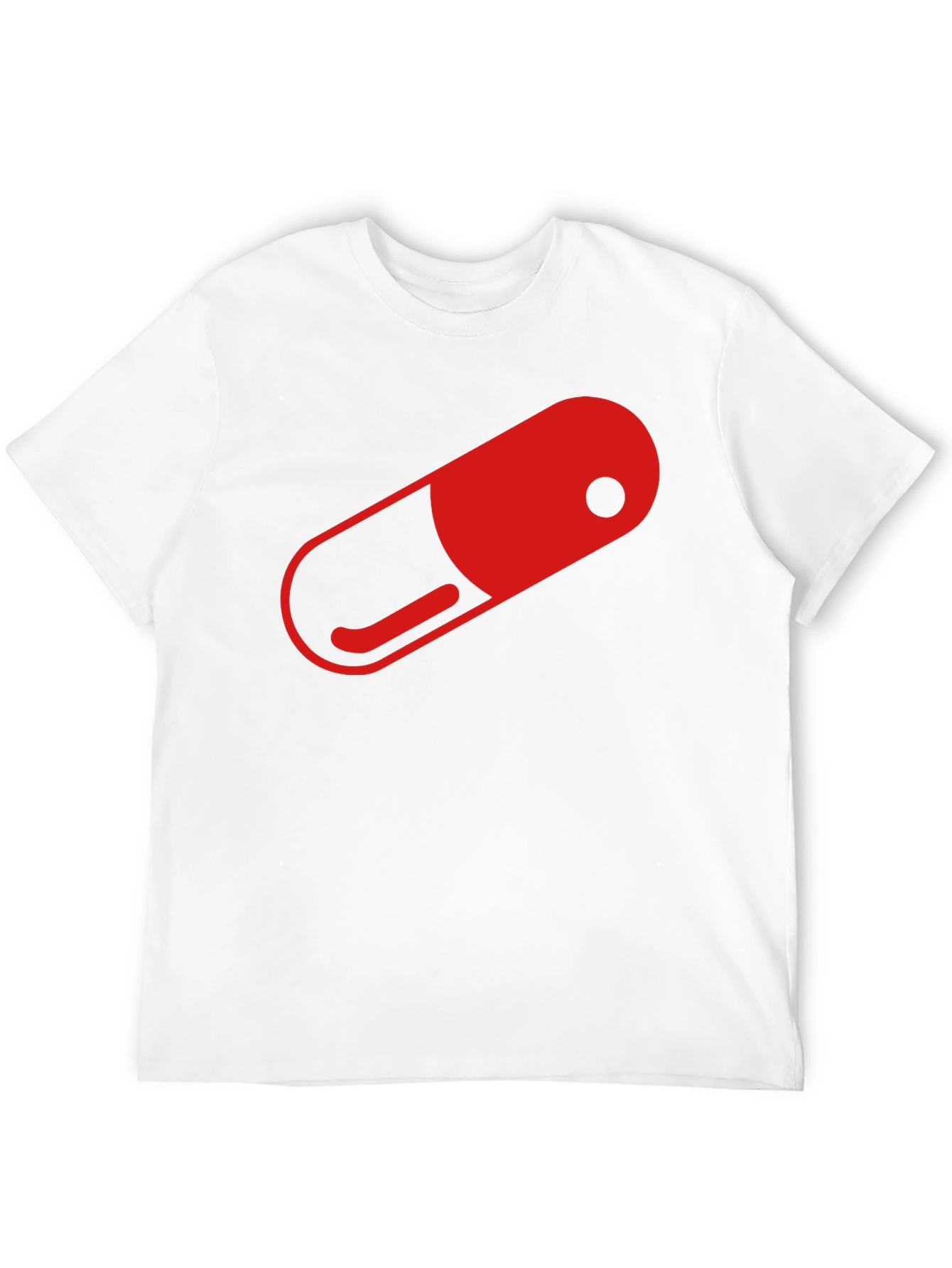 Red Pill Graphic T-Shirt - Black